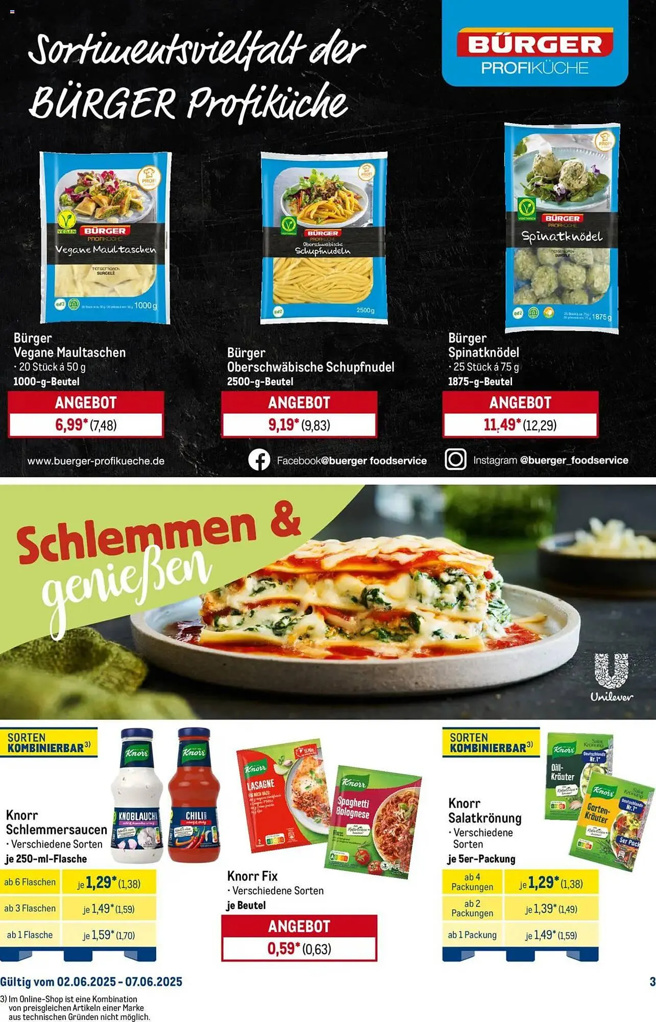 METRO Prospekt von 2. Juni bis 7. Juni 2025 - Prospekt seite 3