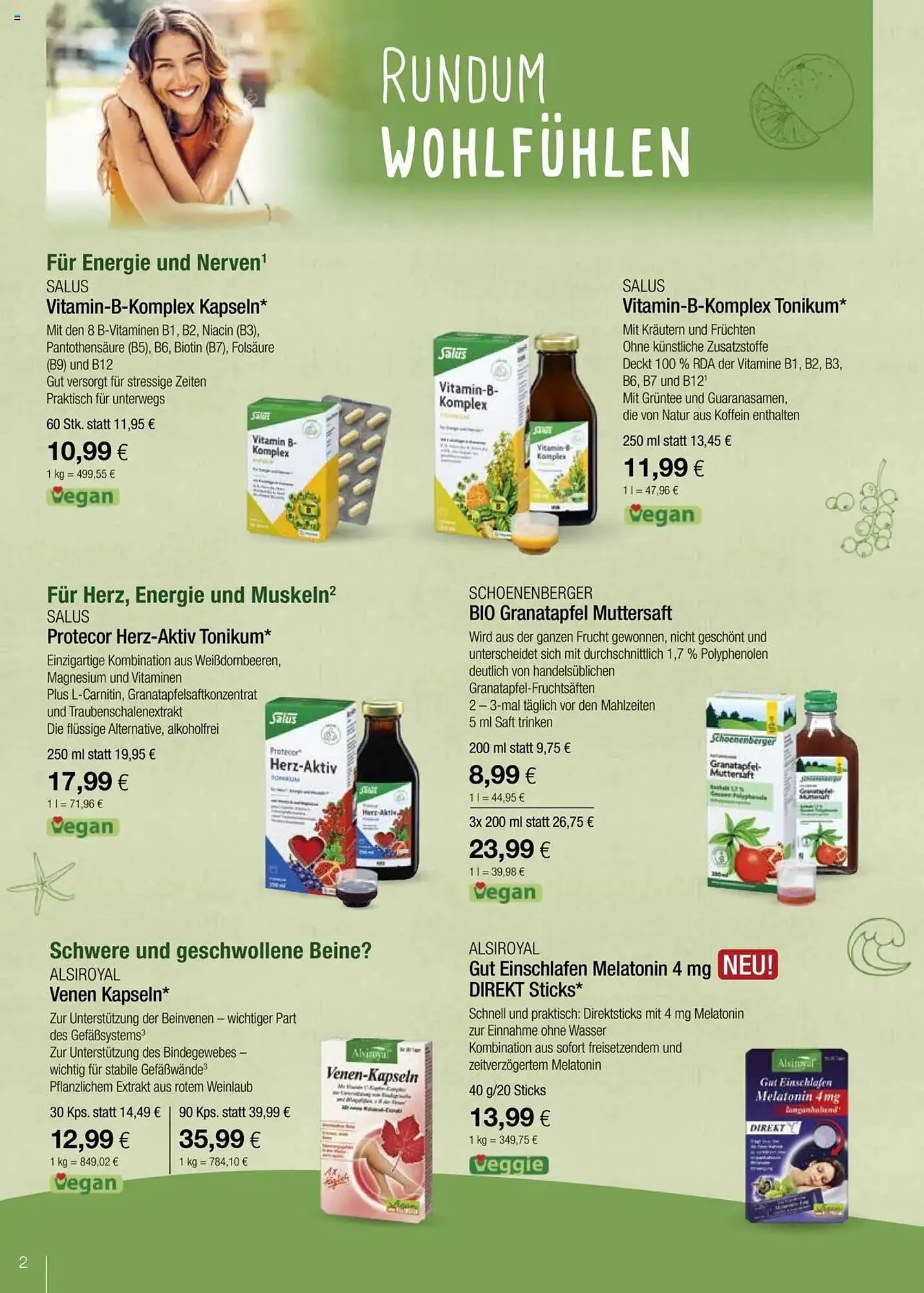 Vitalia Prospekt von 1. Juli bis 31. Juli 2025 - Prospekt seite 2