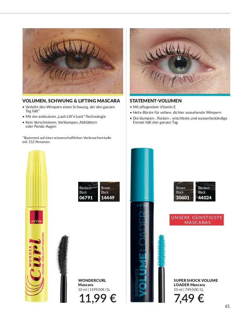 Avon Aktueller Prospekt von 19. März bis 2. April 2025 - Prospekt seite 61