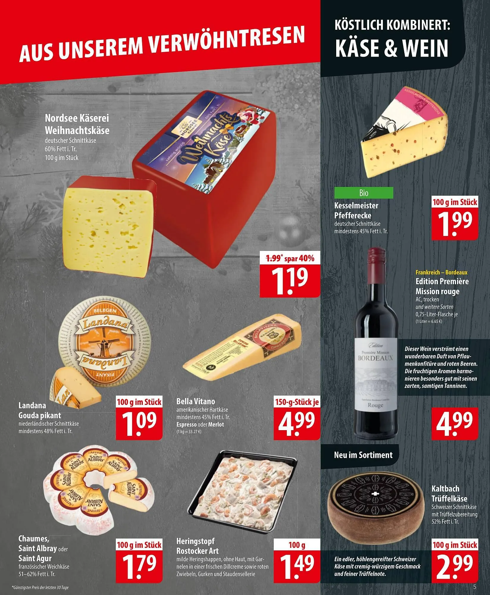 Famila Nord Ost Prospekt von 1. Dezember bis 6. Dezember 2025 - Prospekt seite 5