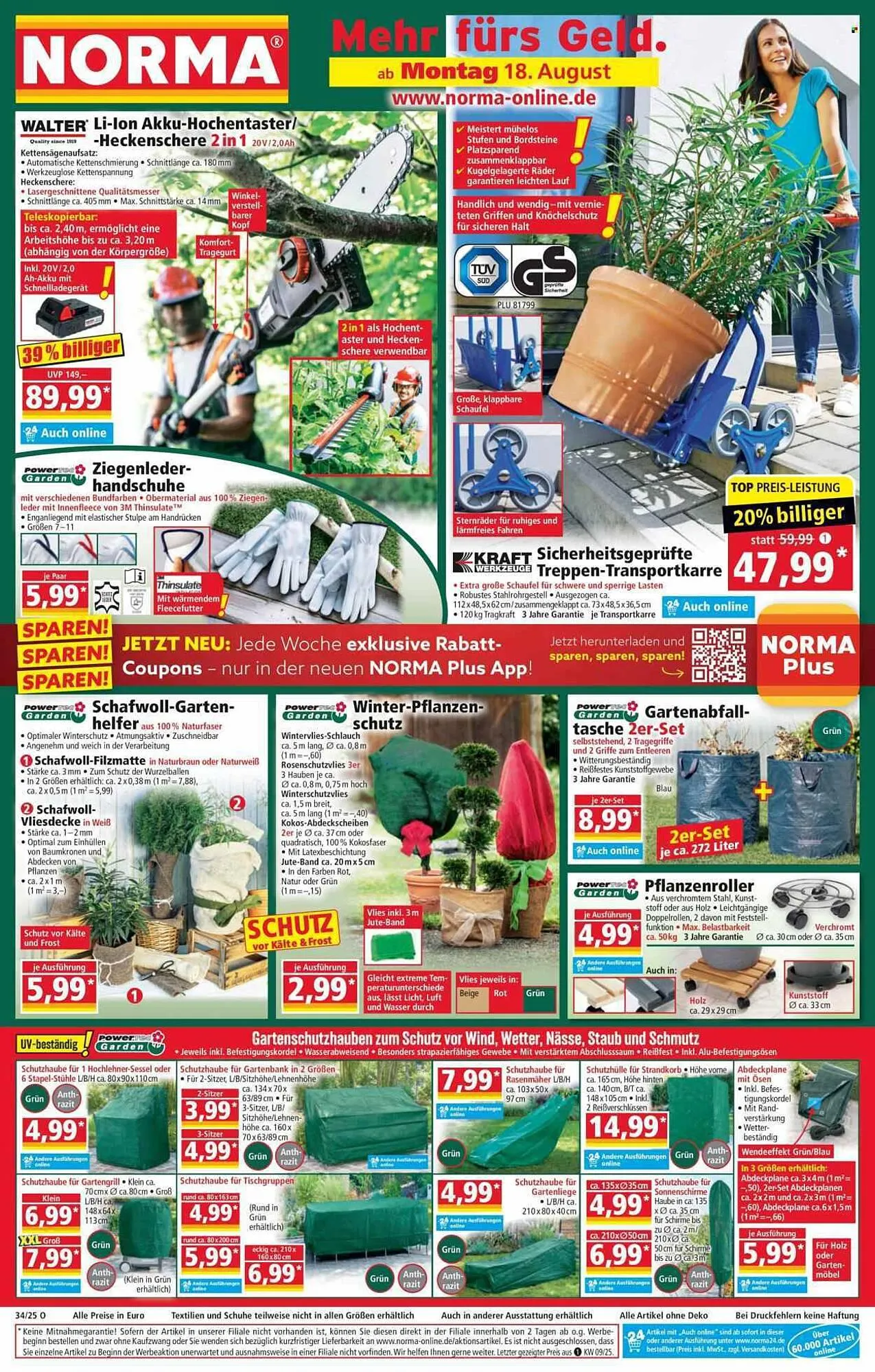 Norma Prospekt von 18. August bis 24. August 2025 - Prospekt seite 1