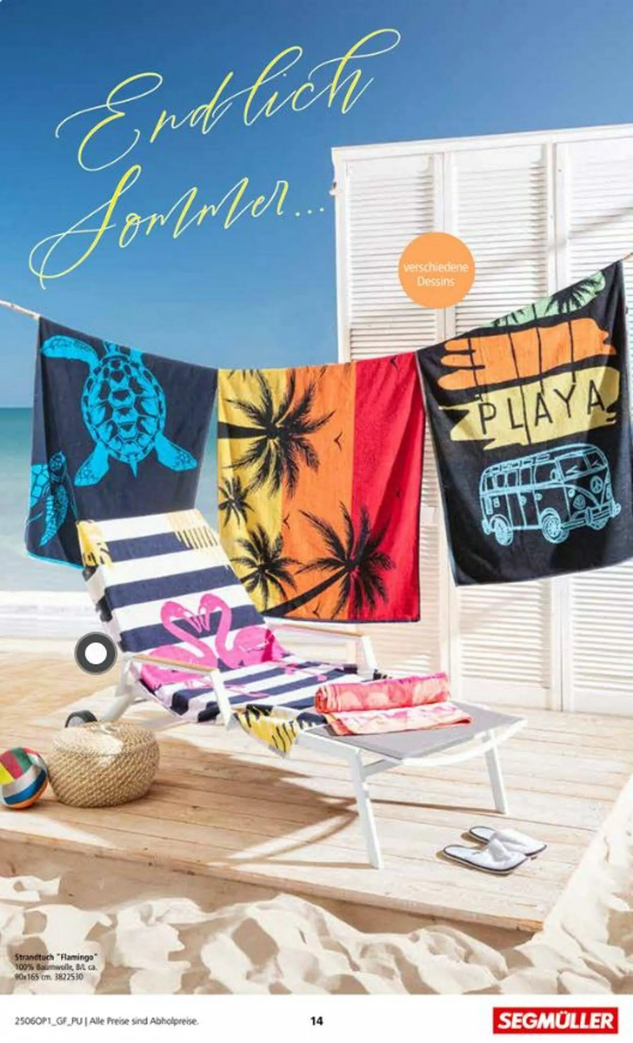 SEGMÜLLER von 31. Mai bis 30. August 2025 - Prospekt seite 14
