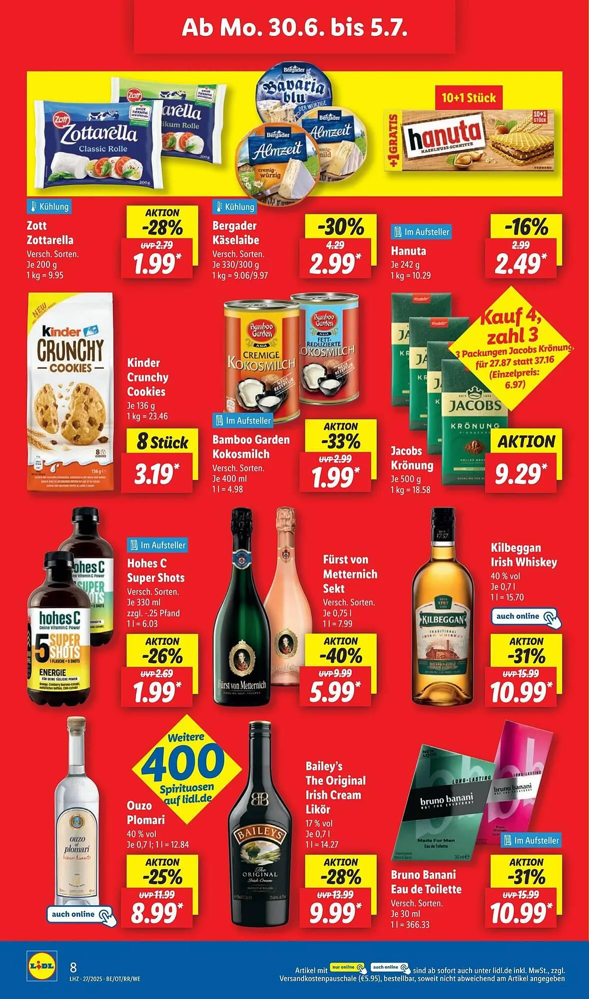 Lidl Prospekt von 30. Juni bis 6. Juli 2025 - Prospekt seite 10