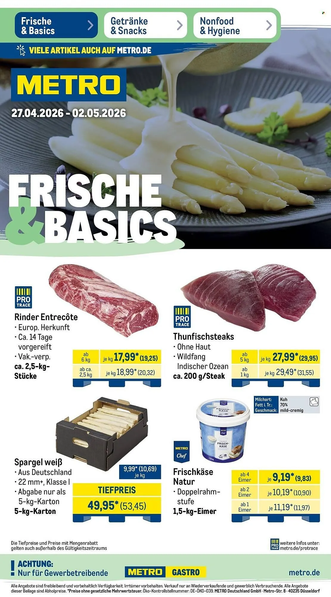 METRO Prospekt von 27. April bis 2. Mai 2026 - Prospekt seite 30