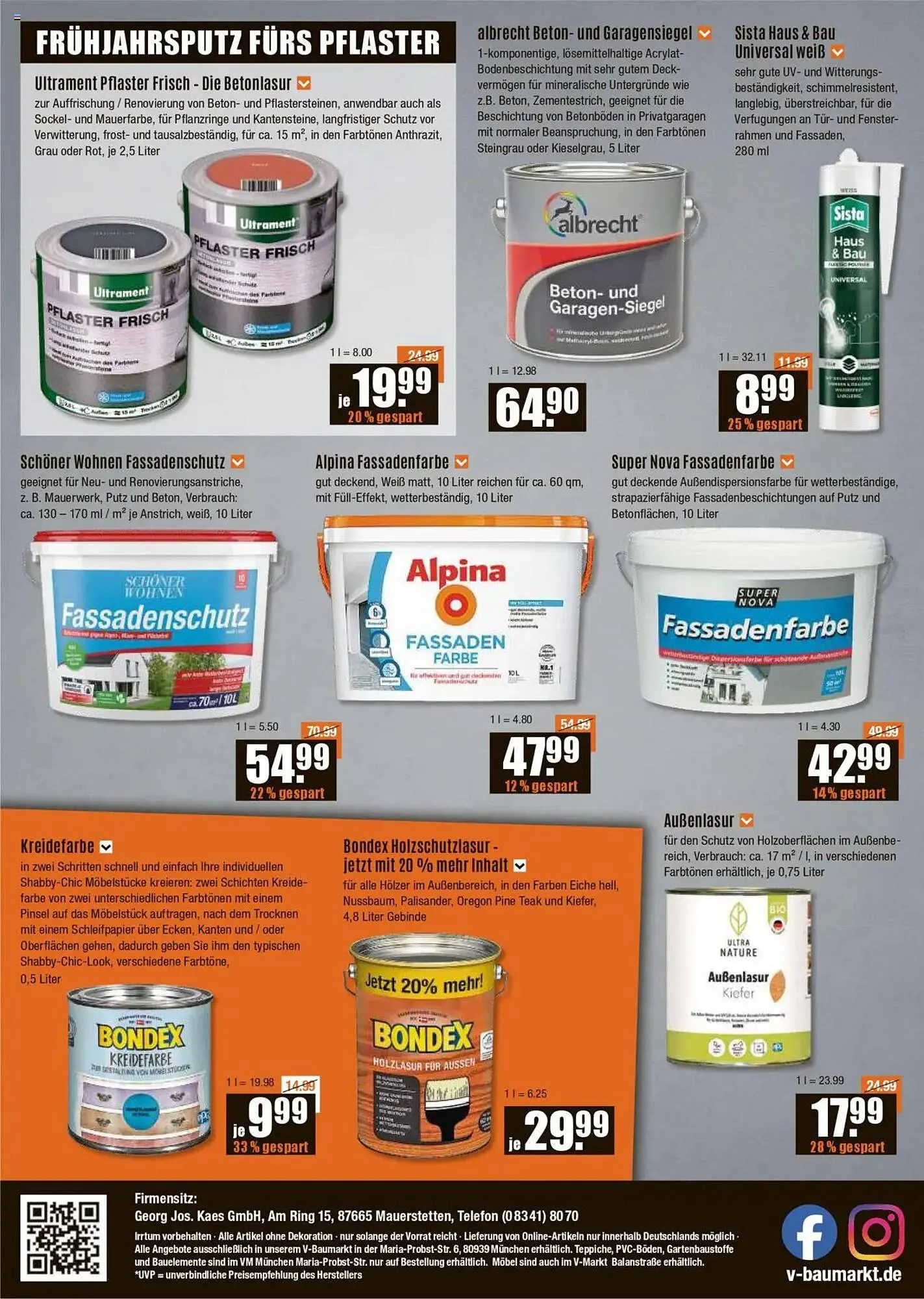 V Baumarkt Prospekt von 20. Juni bis 25. Juni 2025 - Prospekt seite 8