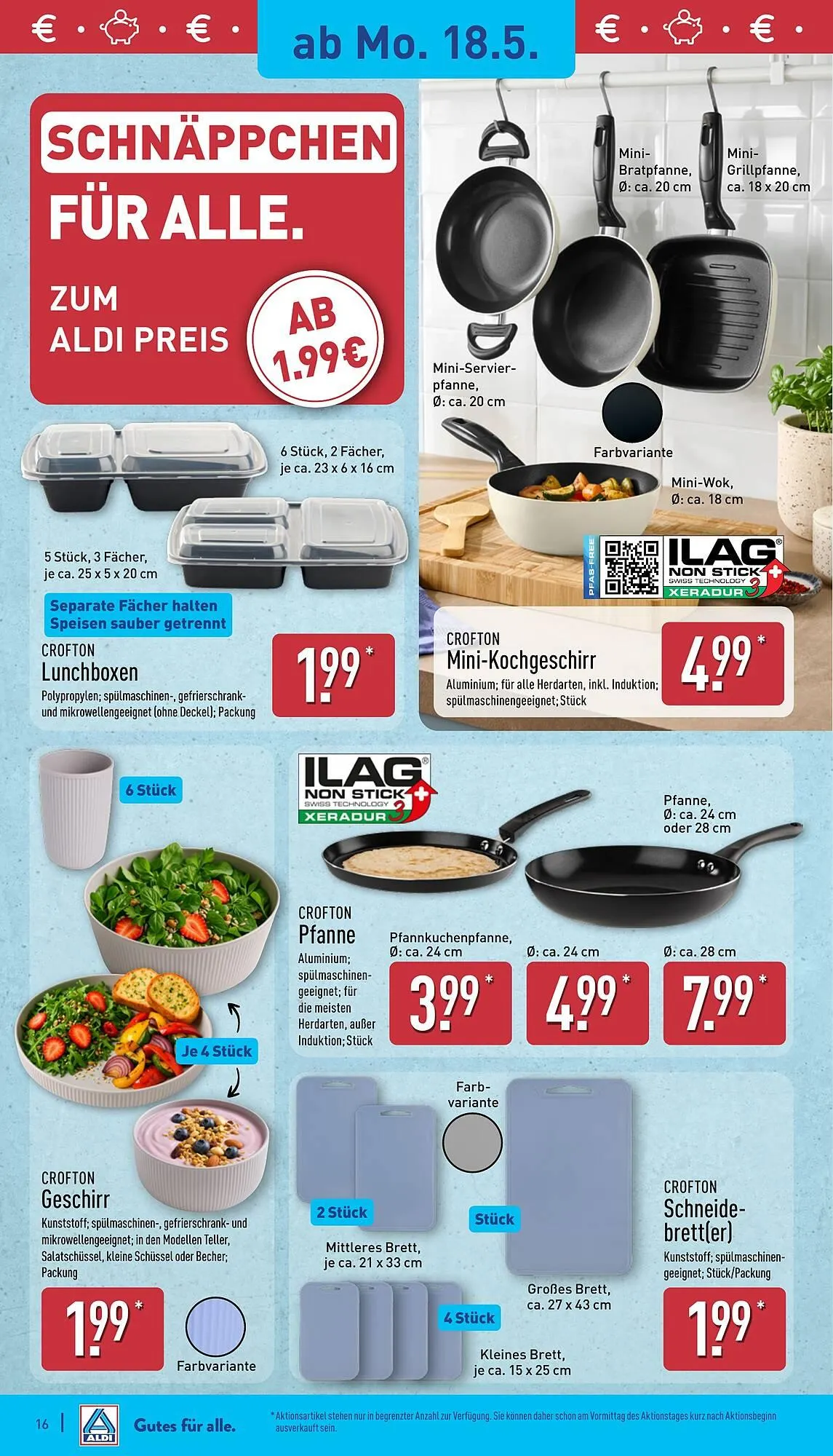 Aldi Nord Prospekt von 18. Mai bis 23. Mai 2026 - Prospekt seite 16