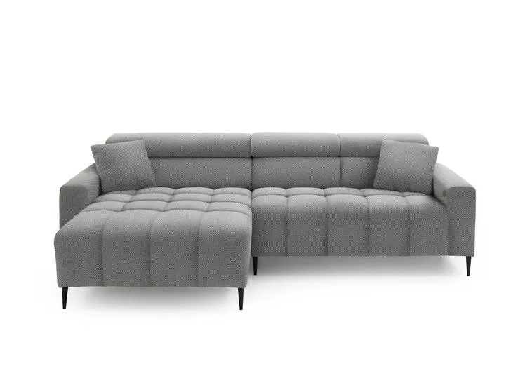Ecksofa EASY 180 x 256 cm hellgrau