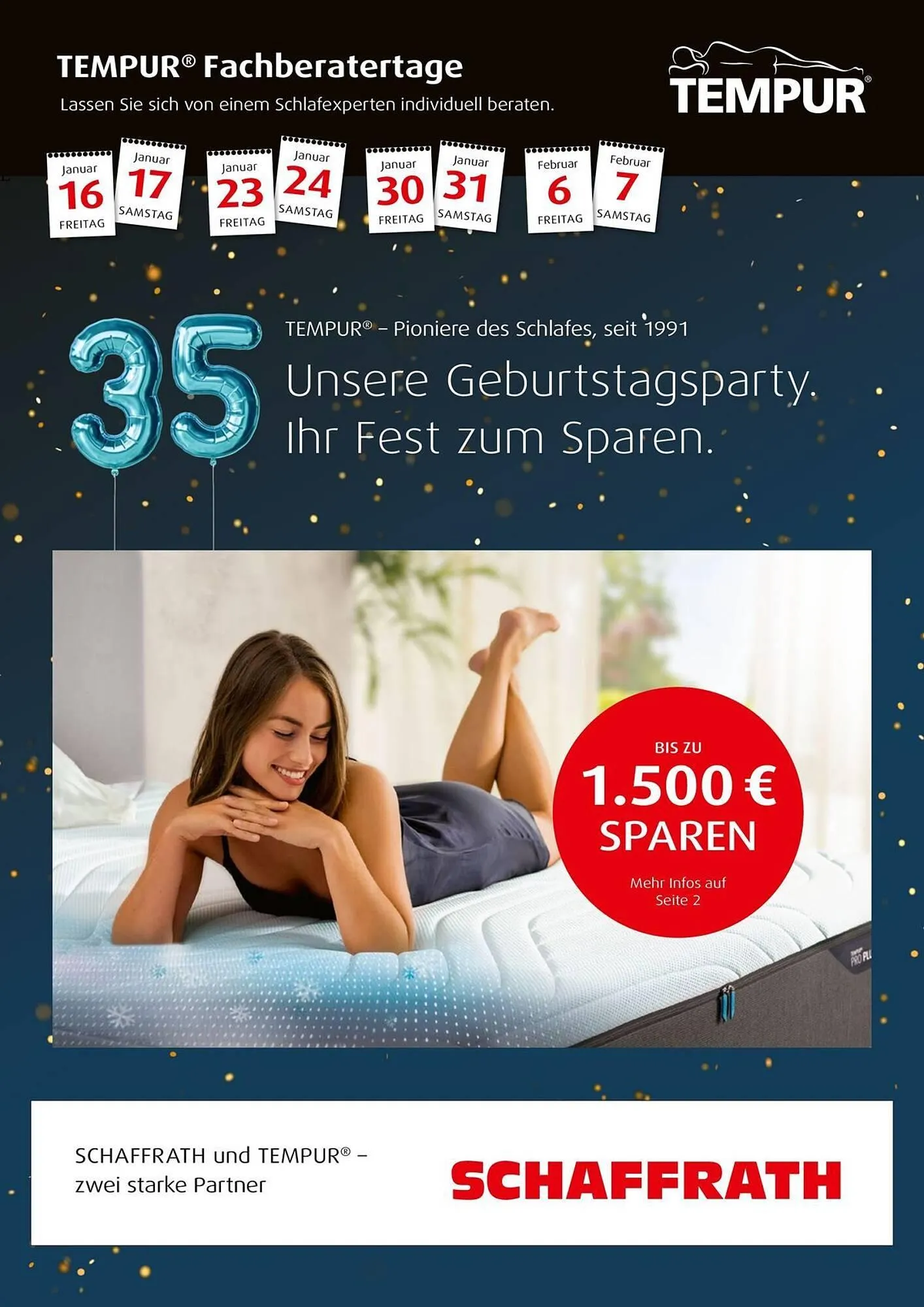 Schaffrath Prospekt von 16. Januar bis 7. Februar 2026 - Prospekt seite 1