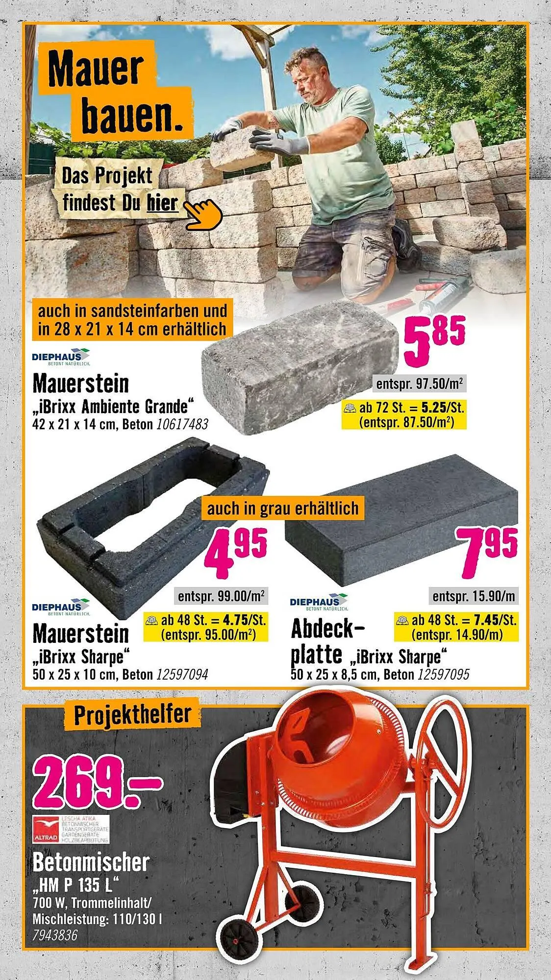 Hornbach Prospekt von 8. April bis 6. Mai 2026 - Prospekt seite 3