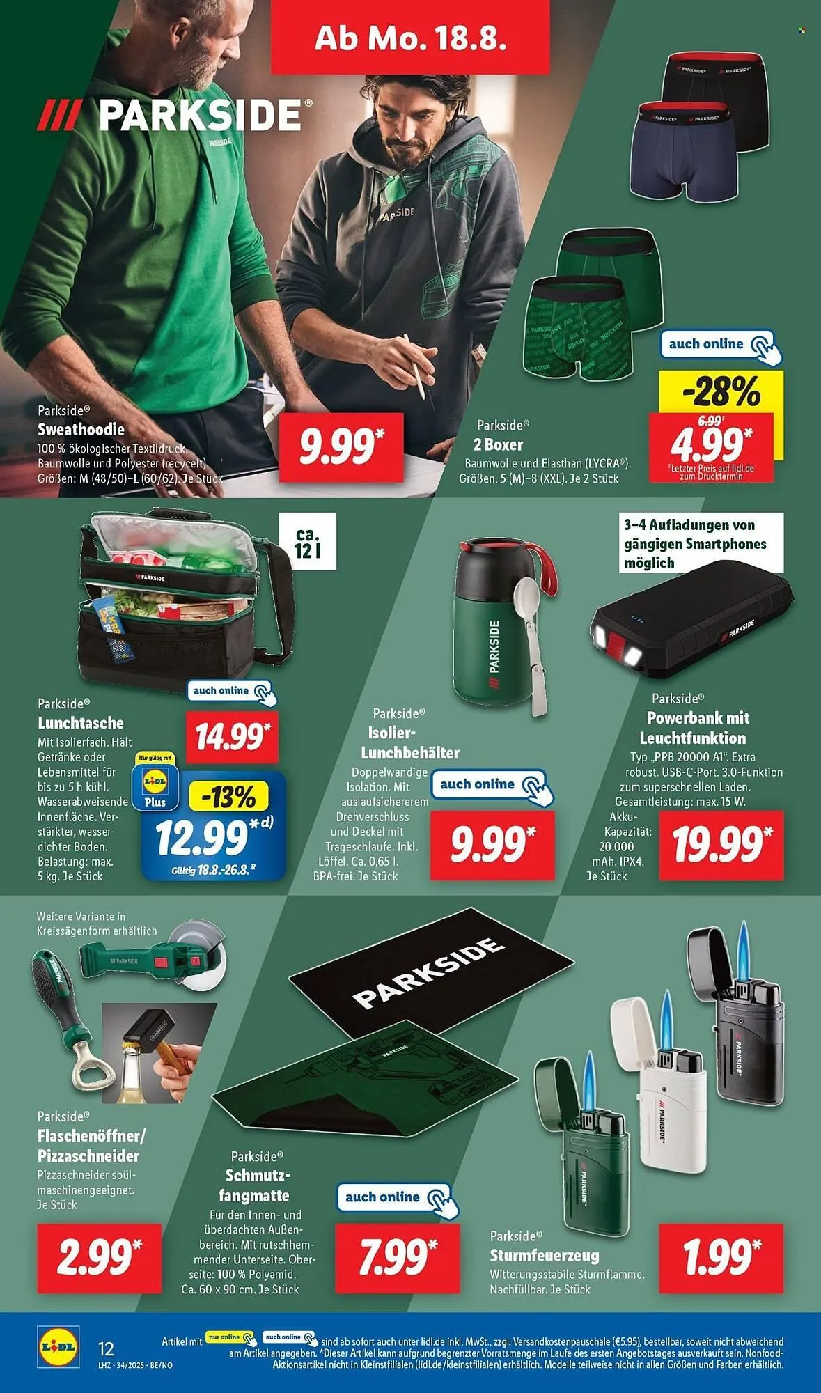 Lidl Prospekt von 18. August bis 23. August 2025 - Prospekt seite 4