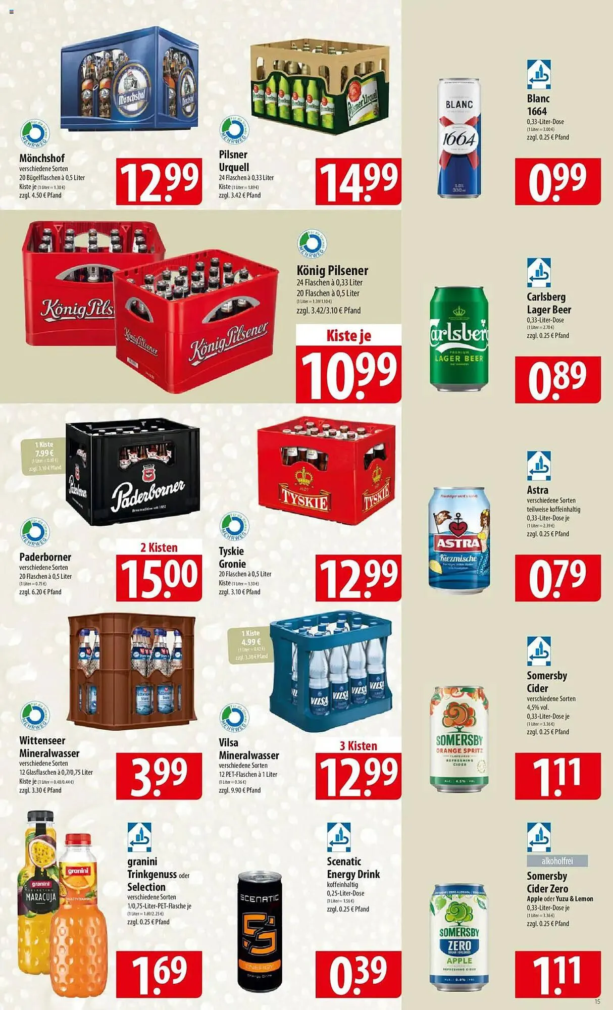 Famila Nord Ost Prospekt von 30. Juni bis 5. Juli 2025 - Prospekt seite 15