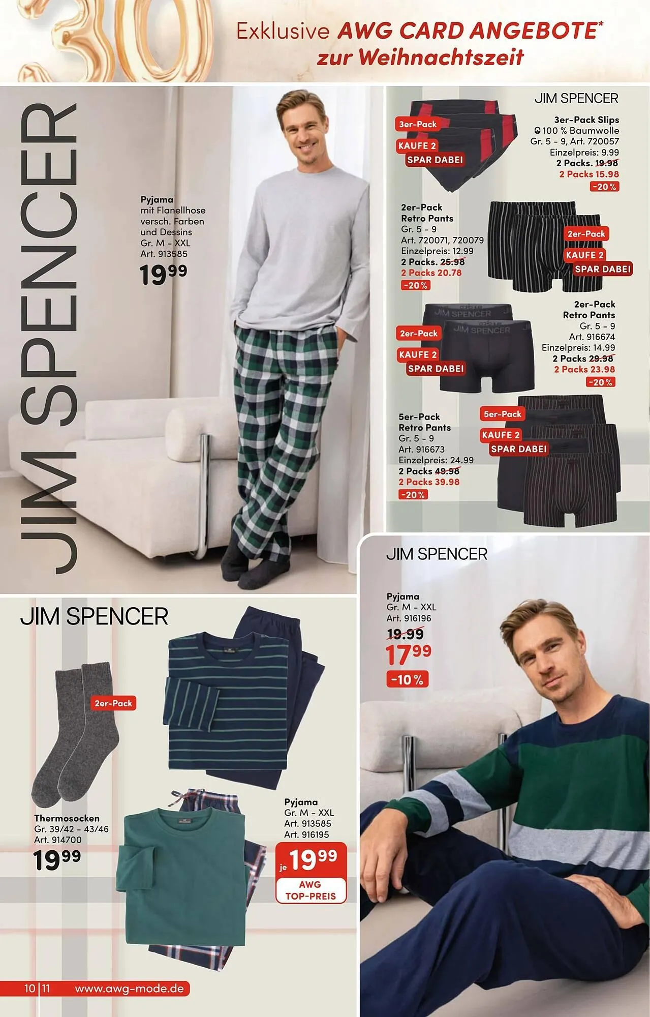 AWG Mode Prospekt von 29. November bis 14. Dezember 2025 - Prospekt seite 10