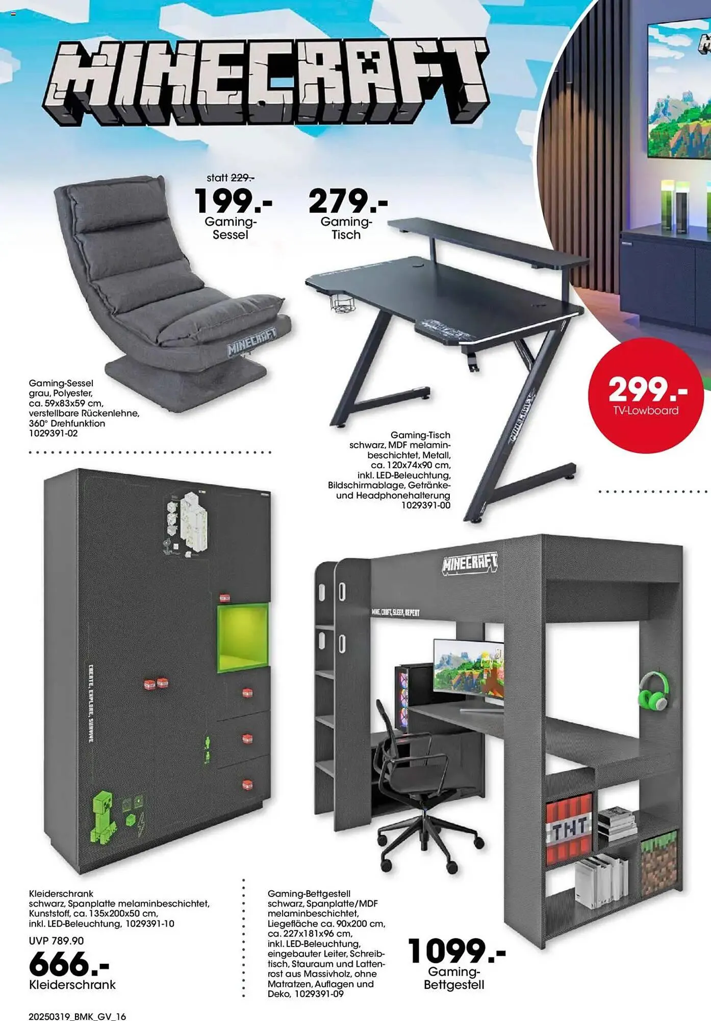 Möbel Martin Prospekt von 19. März bis 8. April 2025 - Prospekt seite 16