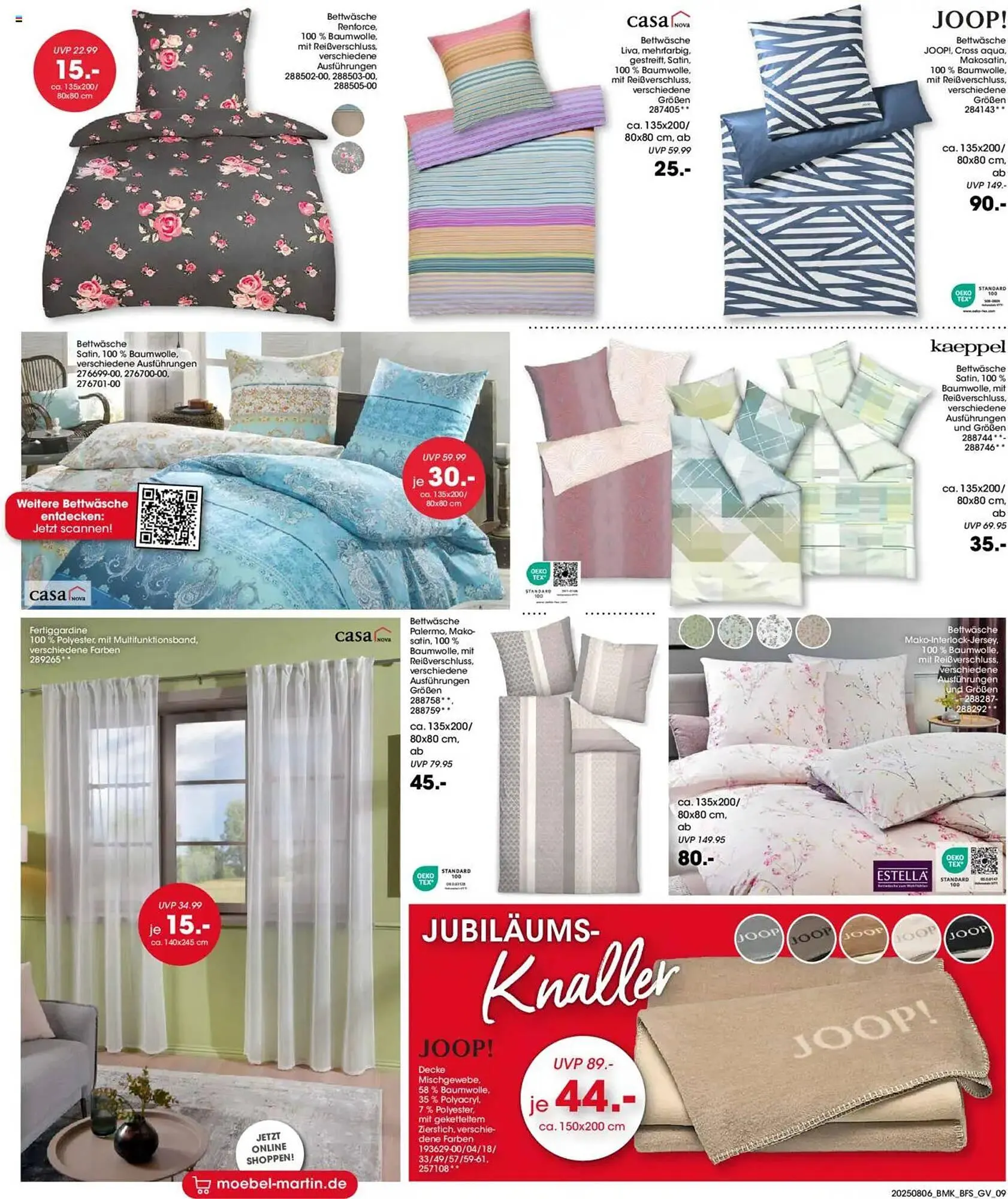 Möbel Martin Prospekt von 6. August bis 19. August 2025 - Prospekt seite 9