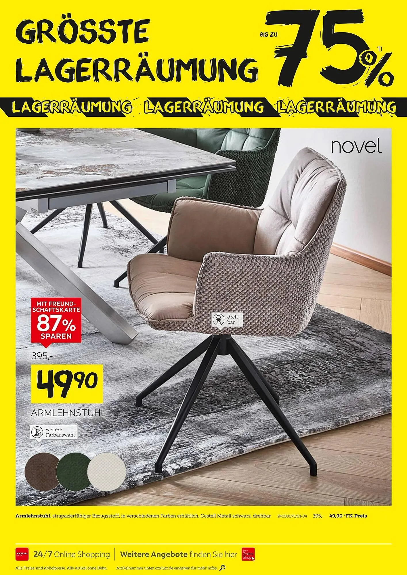 XXXLutz Prospekt von 10. November bis 23. November 2025 - Prospekt seite 8