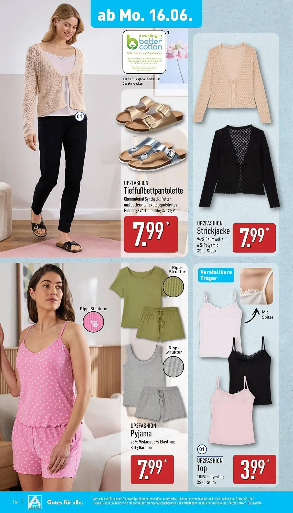 Aldi Nord Prospekt von 16. Juni bis 21. Juni 2025 - Prospekt seite 16