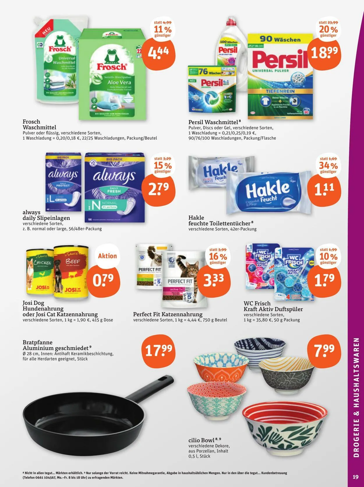 Tegut Aktueller Prospekt von 14. Juli bis 20. Juli 2025 - Prospekt seite 21