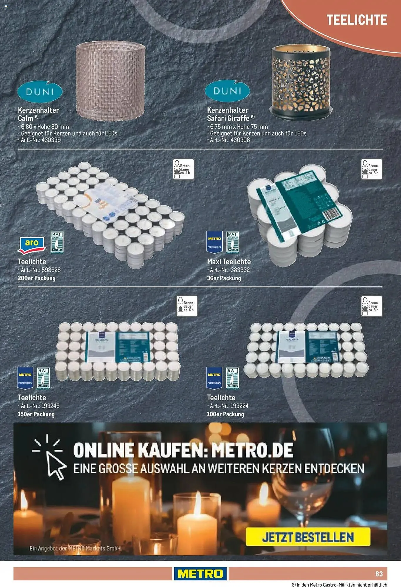 METRO Prospekt von 15. Juni bis 31. August 2026 - Prospekt seite 83