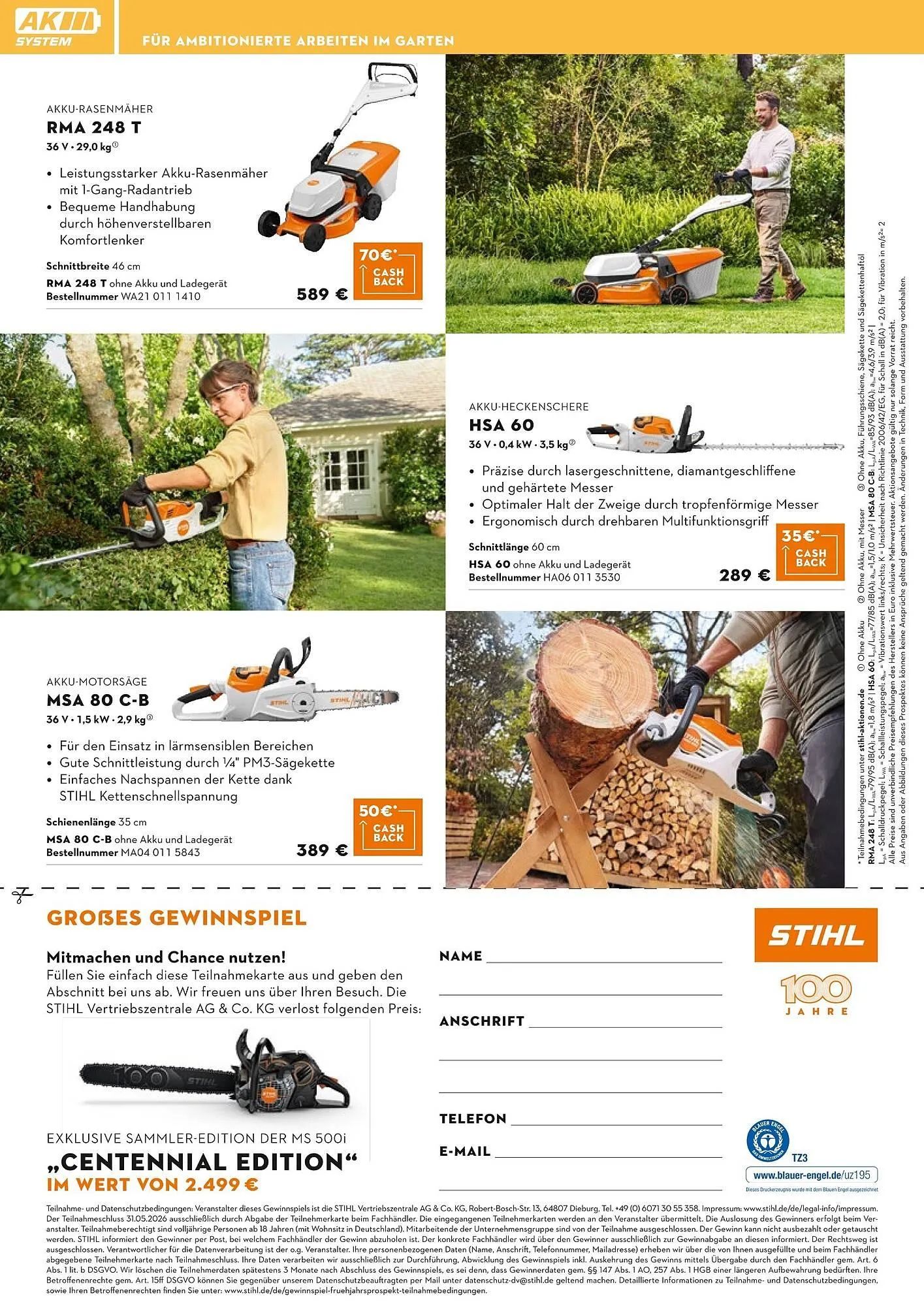 STIHL Prospekt von 23. Februar bis 30. Juni 2026 - Prospekt seite 16