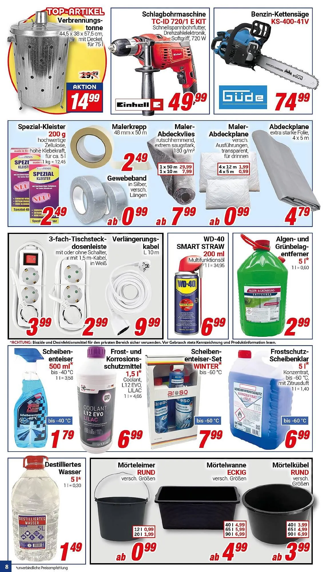 CENTERSHOP Prospekt von 9. Februar bis 14. Februar 2026 - Prospekt seite 8