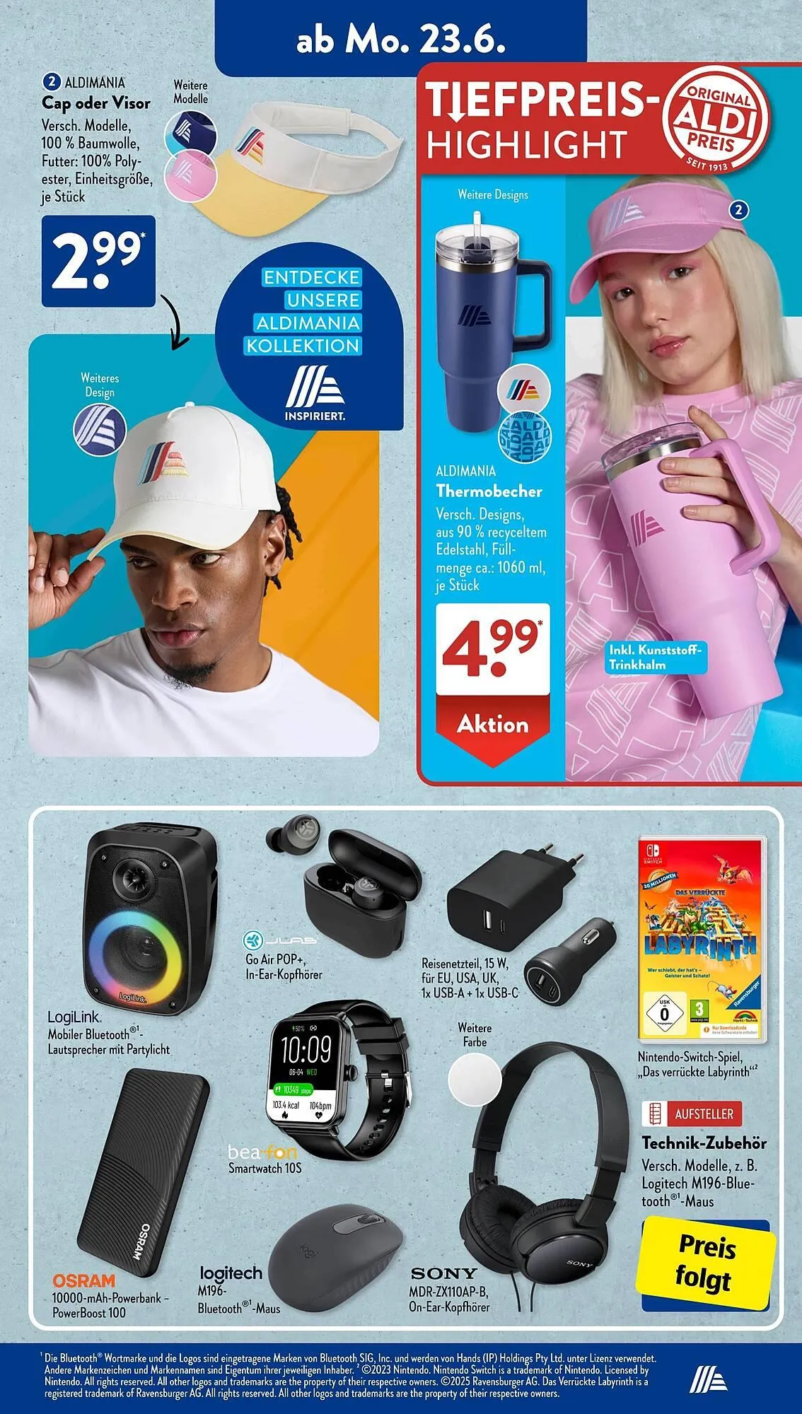 Aldi Süd Prospekt von 23. Juni bis 29. Juni 2025 - Prospekt seite 3