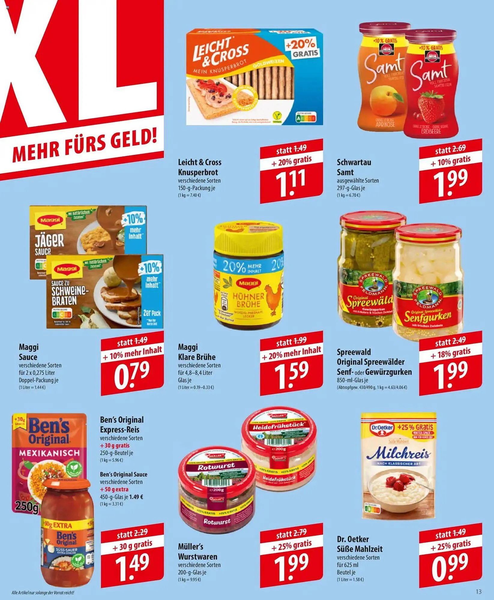 Famila Nord Ost Prospekt von 9. Februar bis 14. Februar 2026 - Prospekt seite 13