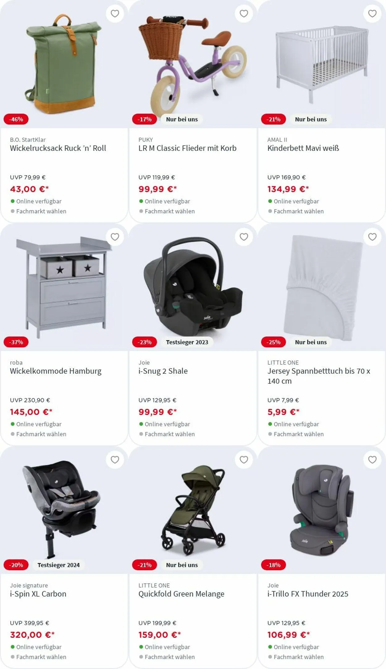 BabyOne Aktueller Prospekt von 10. März bis 16. März 2025 - Prospekt seite 23