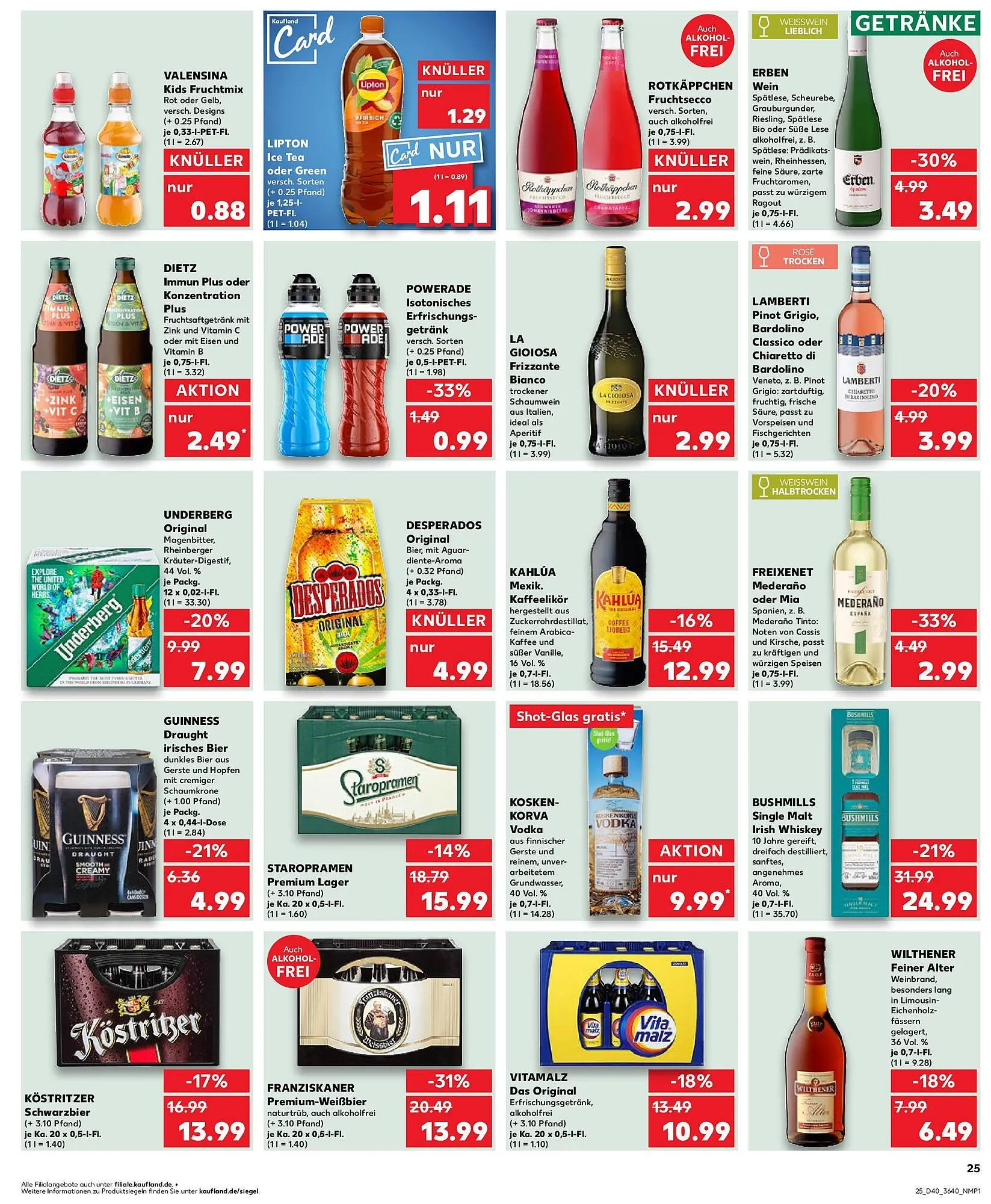 Kaufland Prospekt von 5. Oktober bis 8. Oktober 2025 - Prospekt seite 25