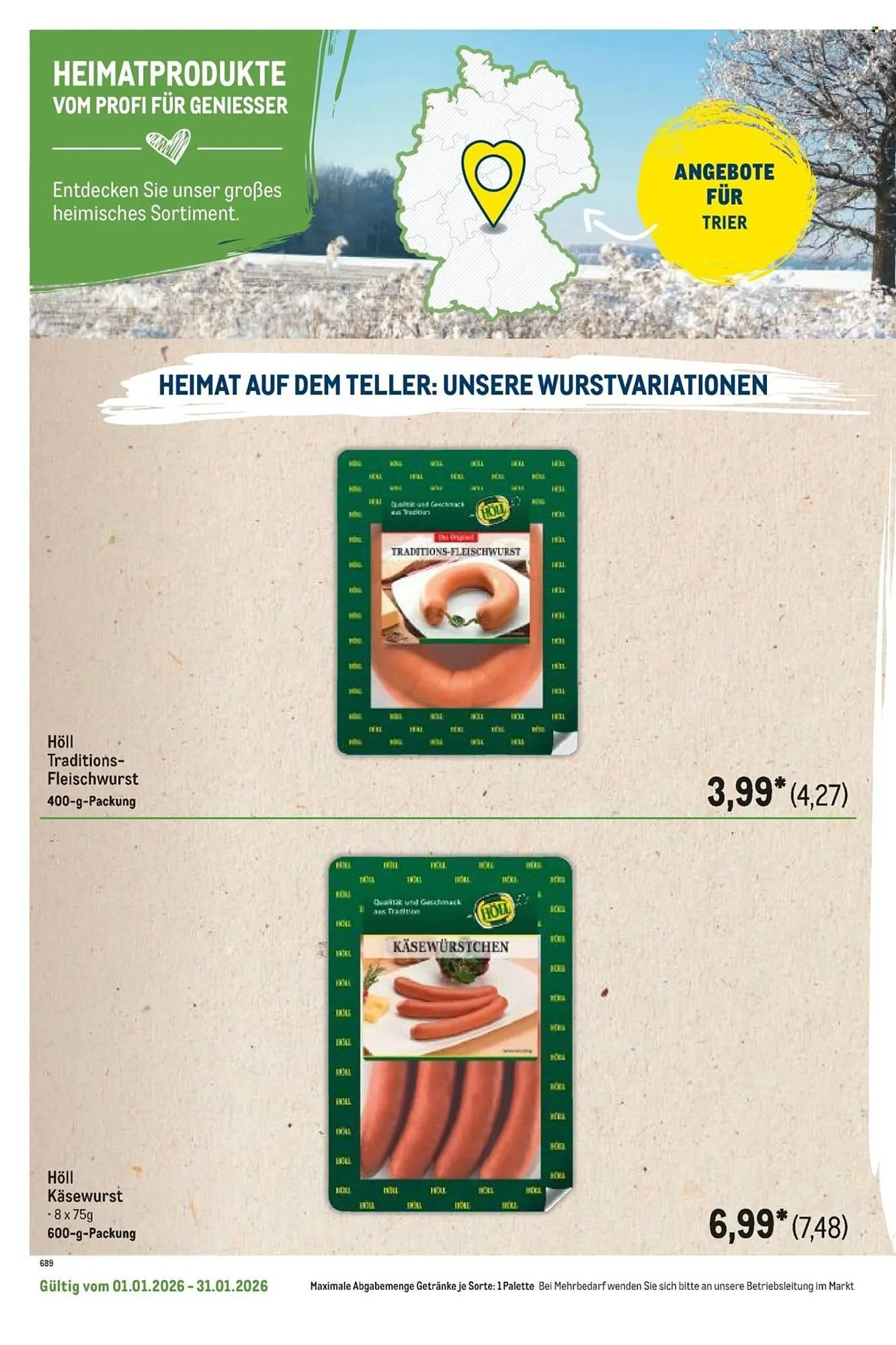 METRO Prospekt von 1. Januar bis 31. Januar 2026 - Prospekt seite 64