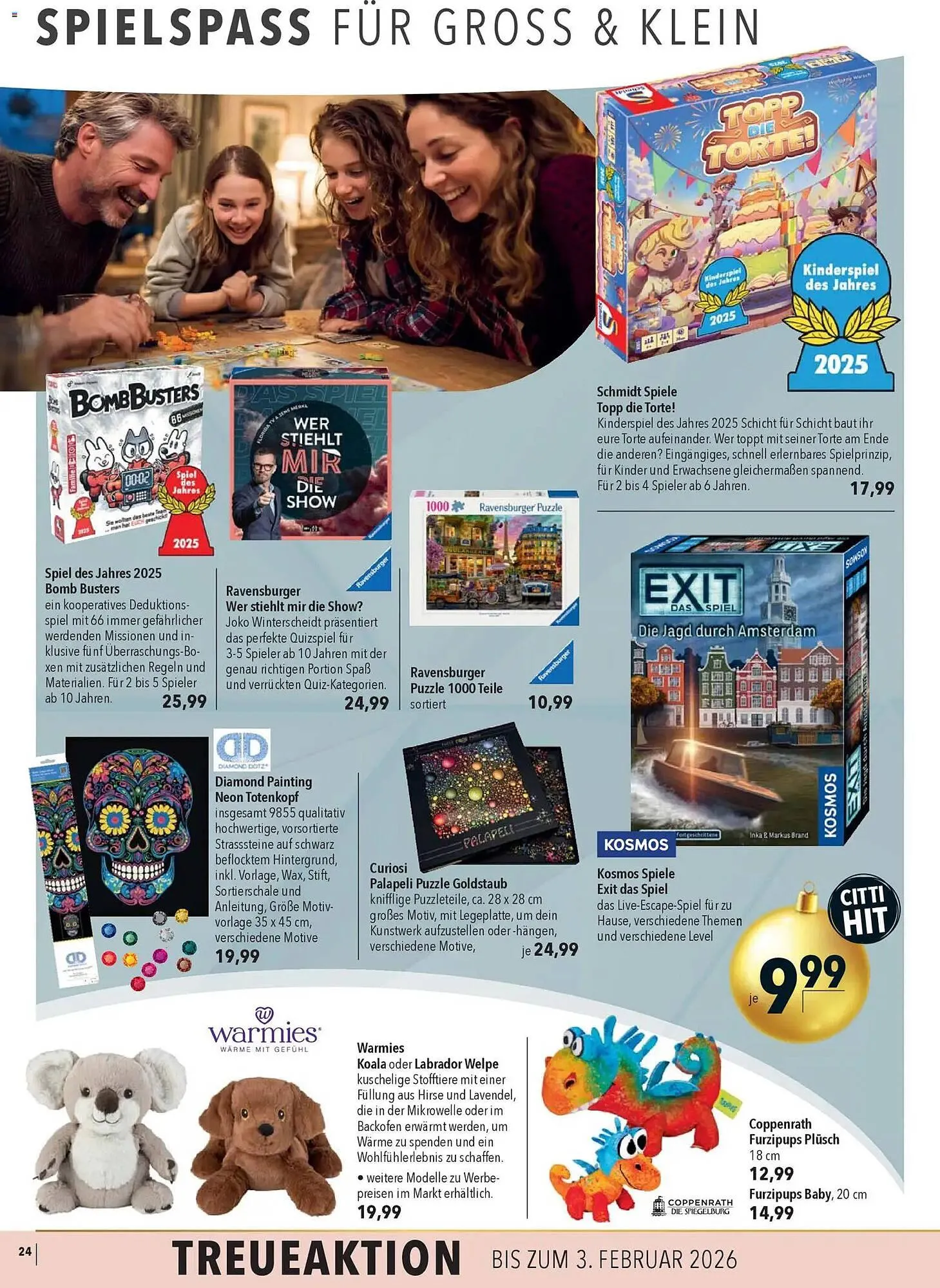 CITTI Markt Prospekt von 10. Dezember bis 31. Dezember 2025 - Prospekt seite 24