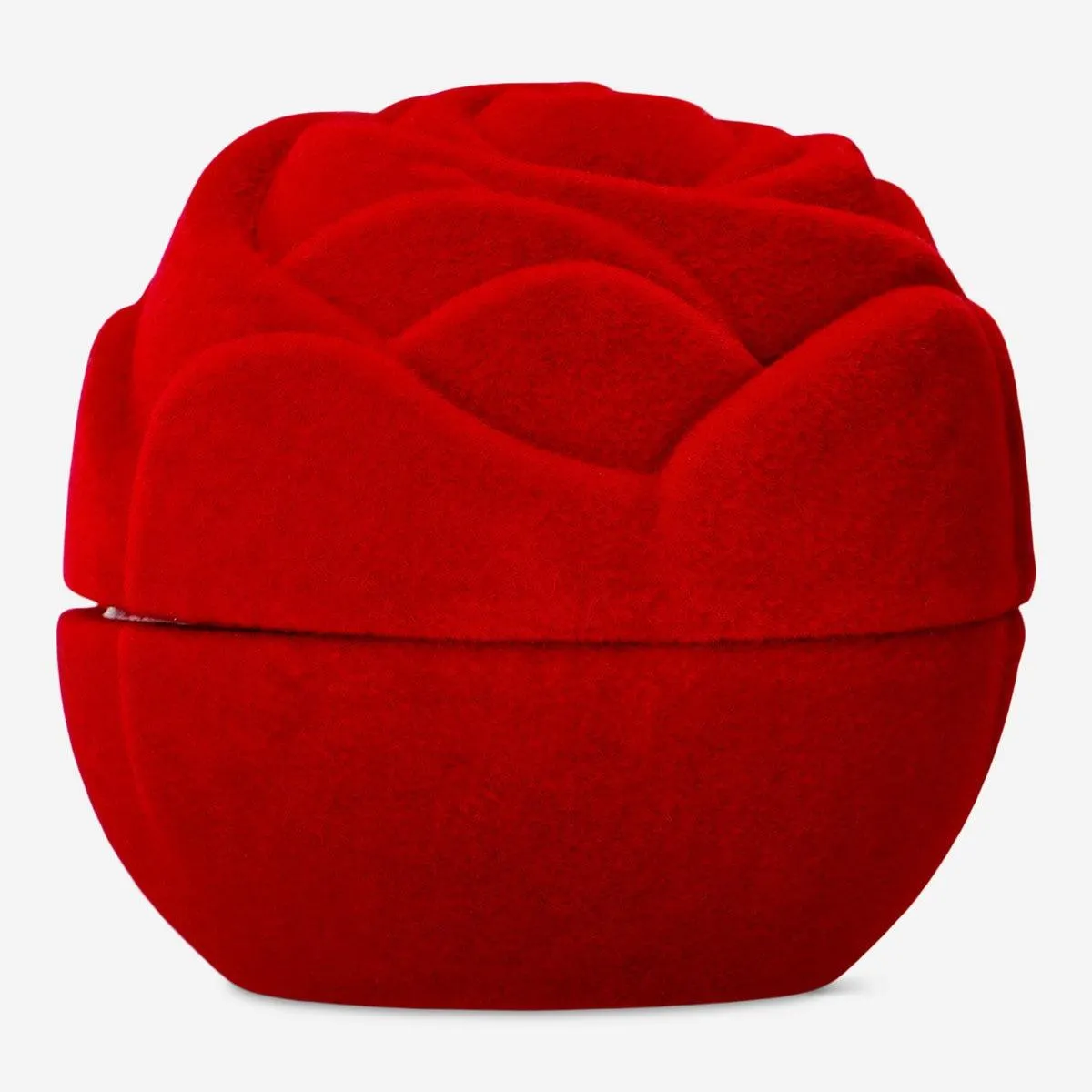 Rose shaped jewellery box