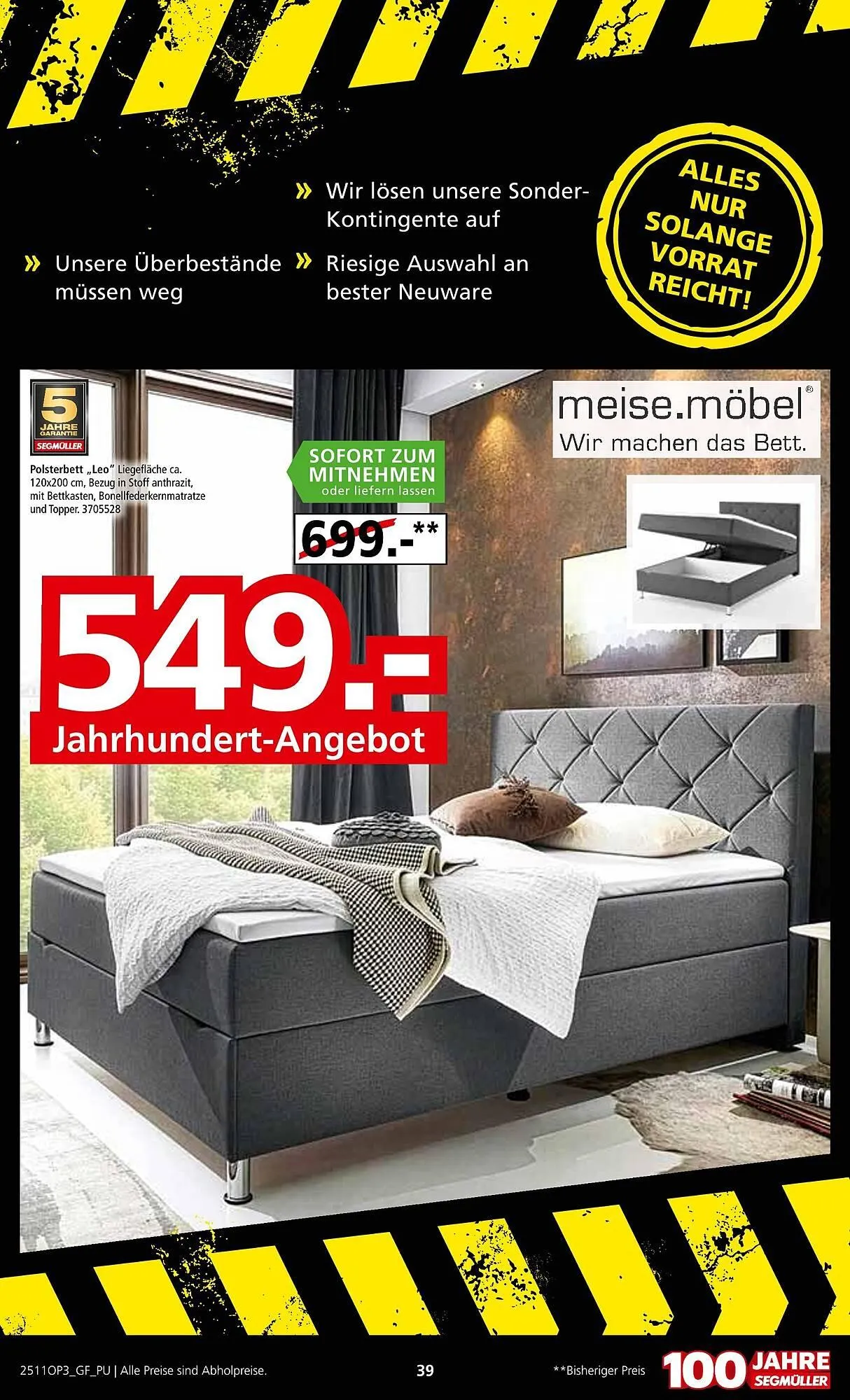 Segmüller Prospekt von 22. November bis 14. Dezember 2025 - Prospekt seite 39