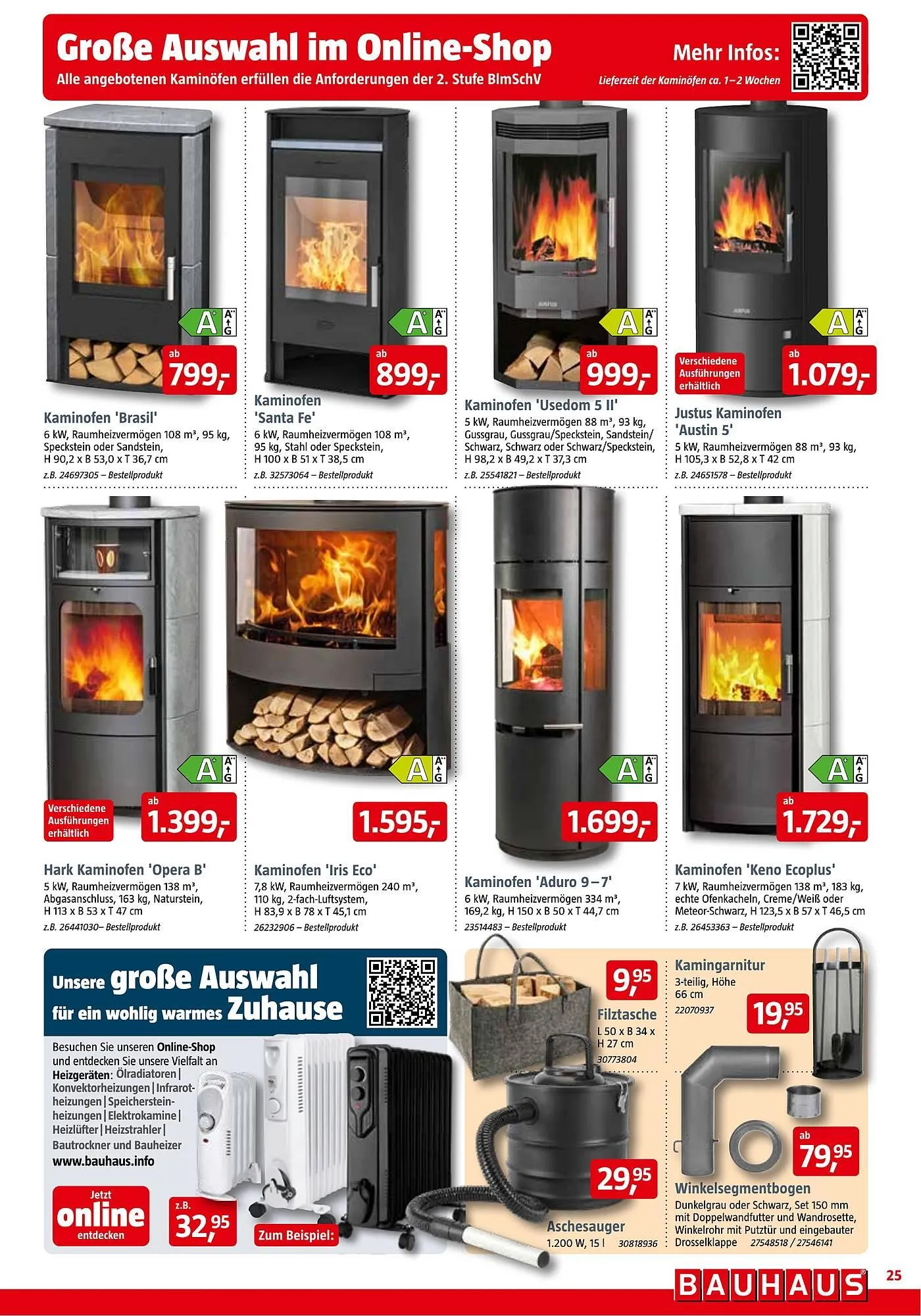 Bauhaus Prospekt von 1. November bis 29. November 2025 - Prospekt seite 25