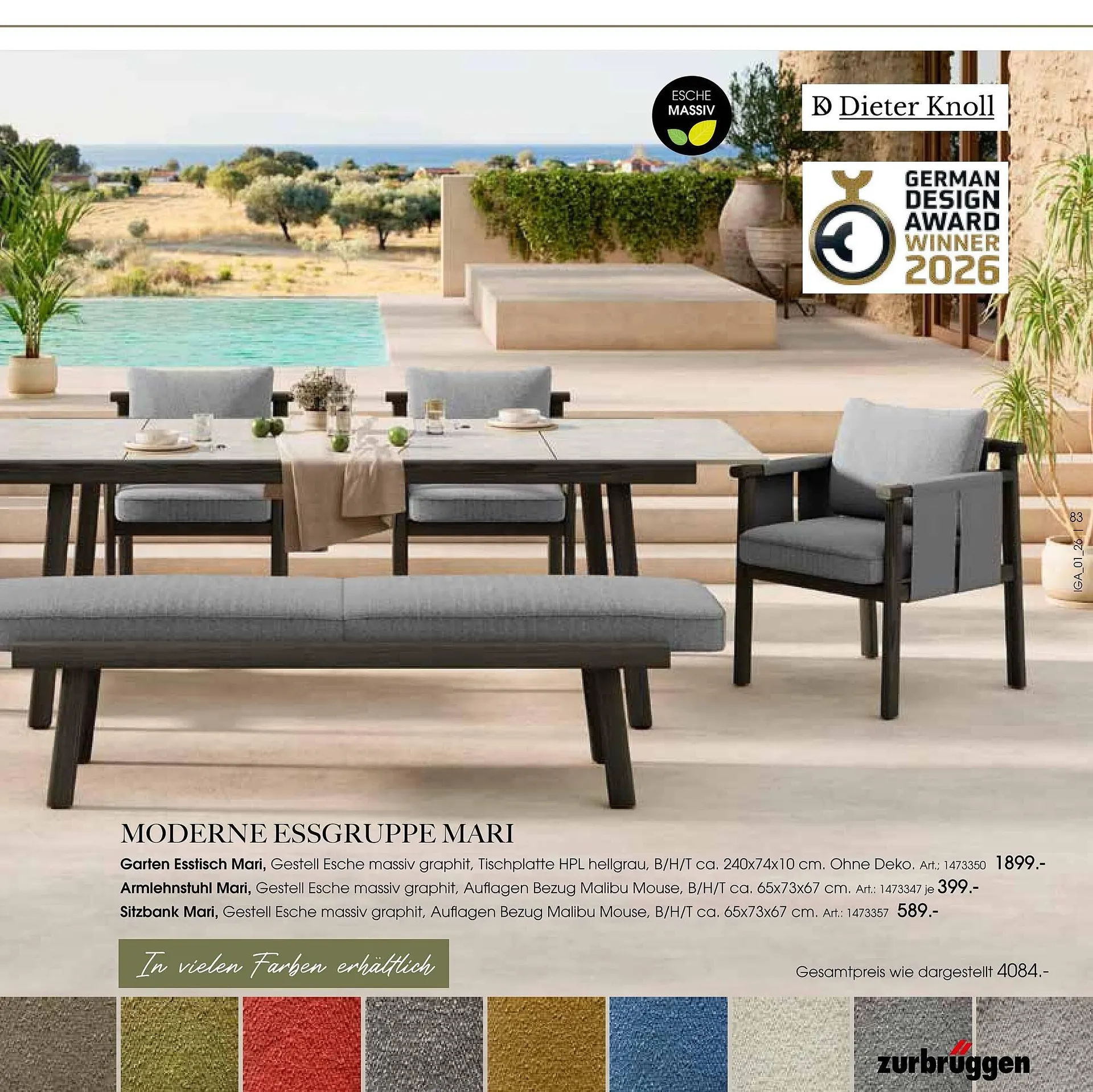 Zurbrüggen Prospekt von 17. März bis 31. August 2026 - Prospekt seite 83