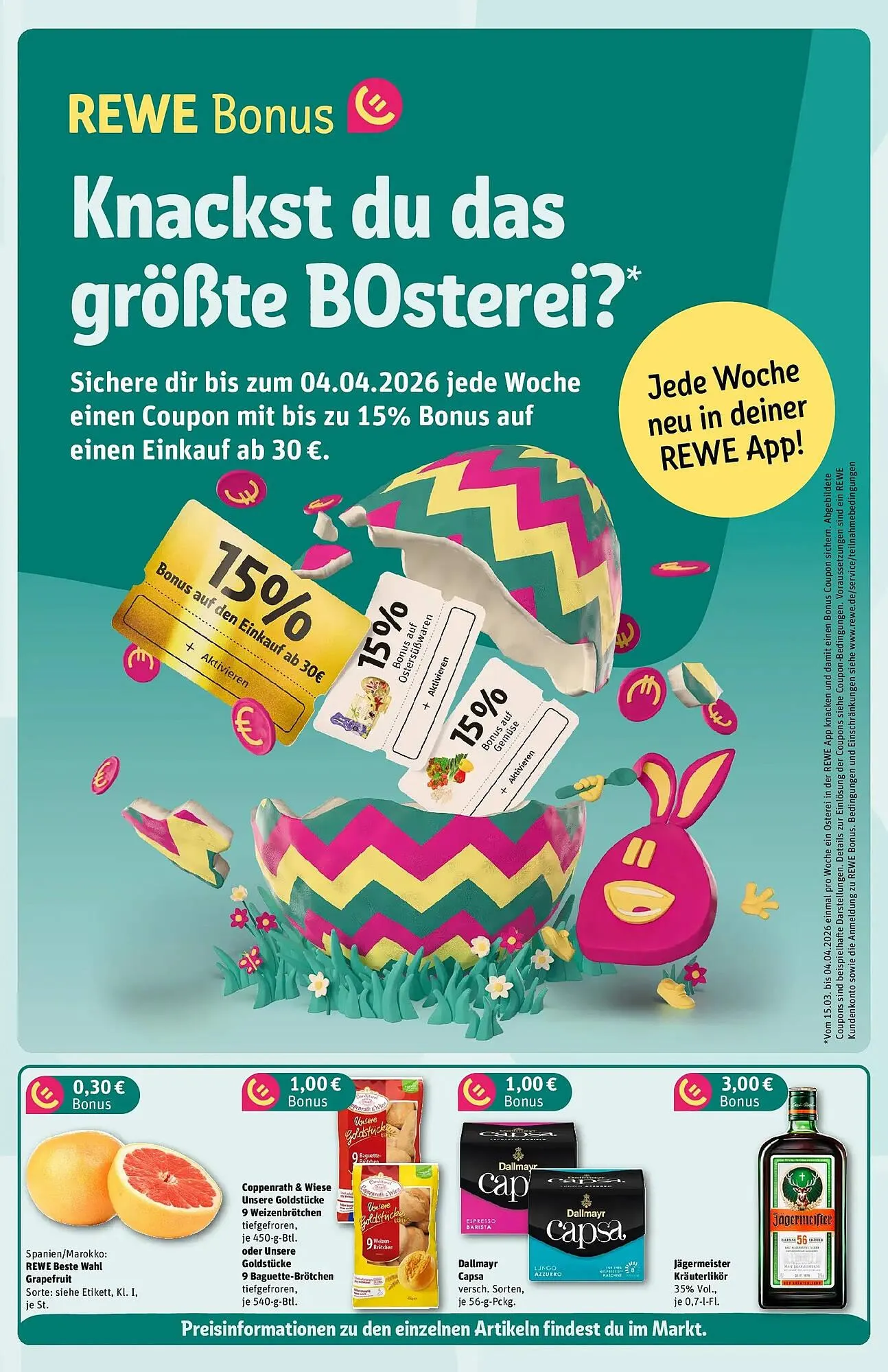 REWE Prospekt von 30. März bis 5. April 2026 - Prospekt seite 3