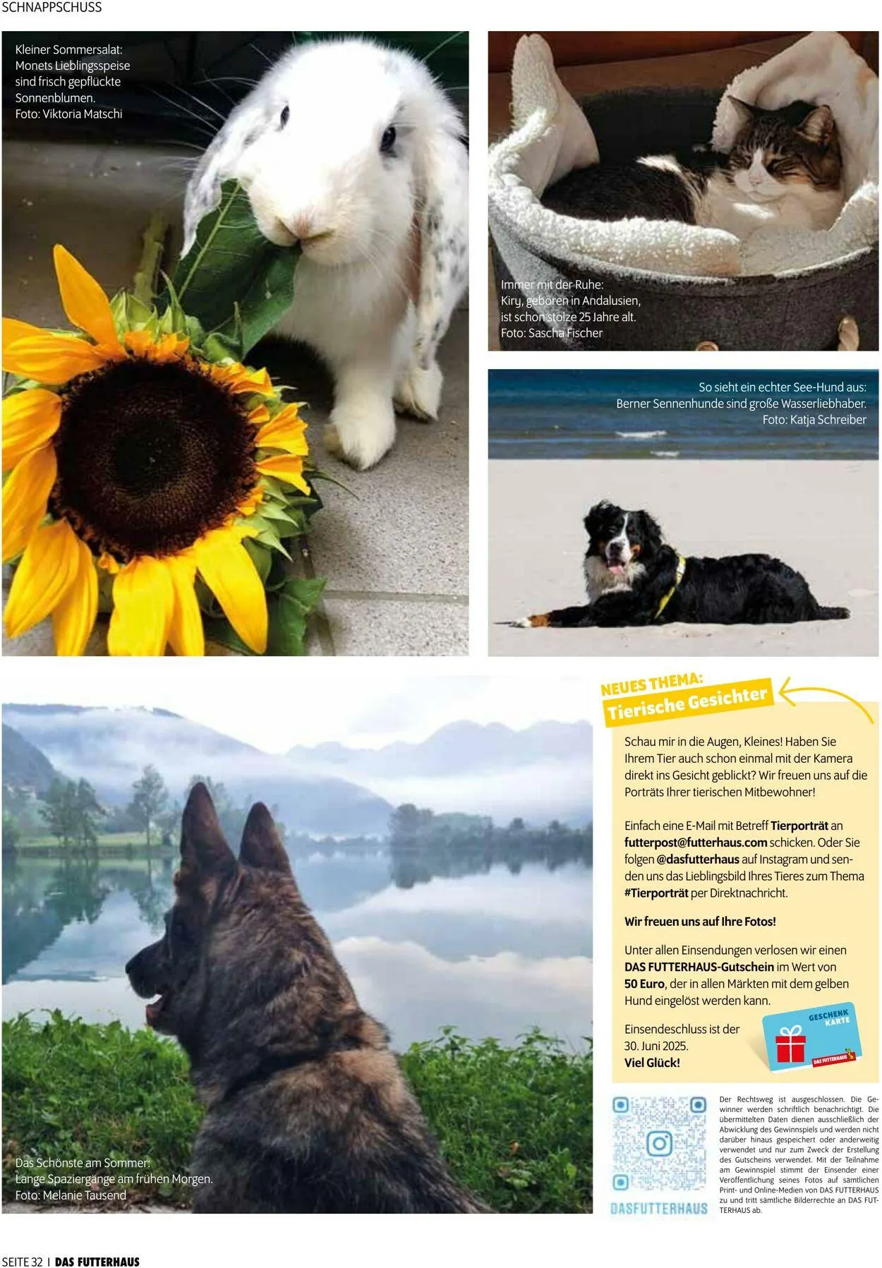Futterhaus Aktueller Prospekt von 1. Juni bis 30. Juni 2025 - Prospekt seite 32