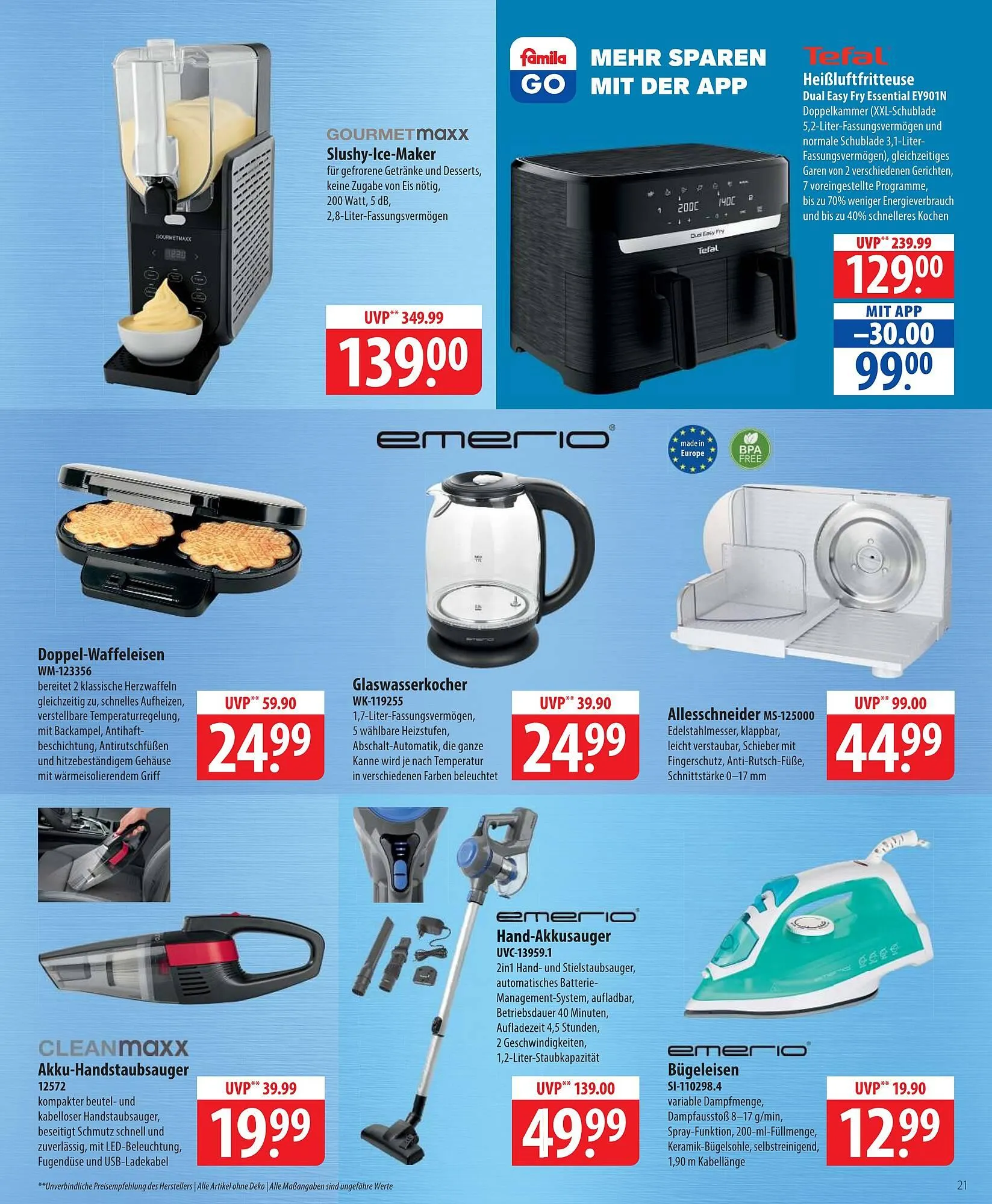 Famila Nord Ost Prospekt von 23. März bis 28. März 2026 - Prospekt seite 21