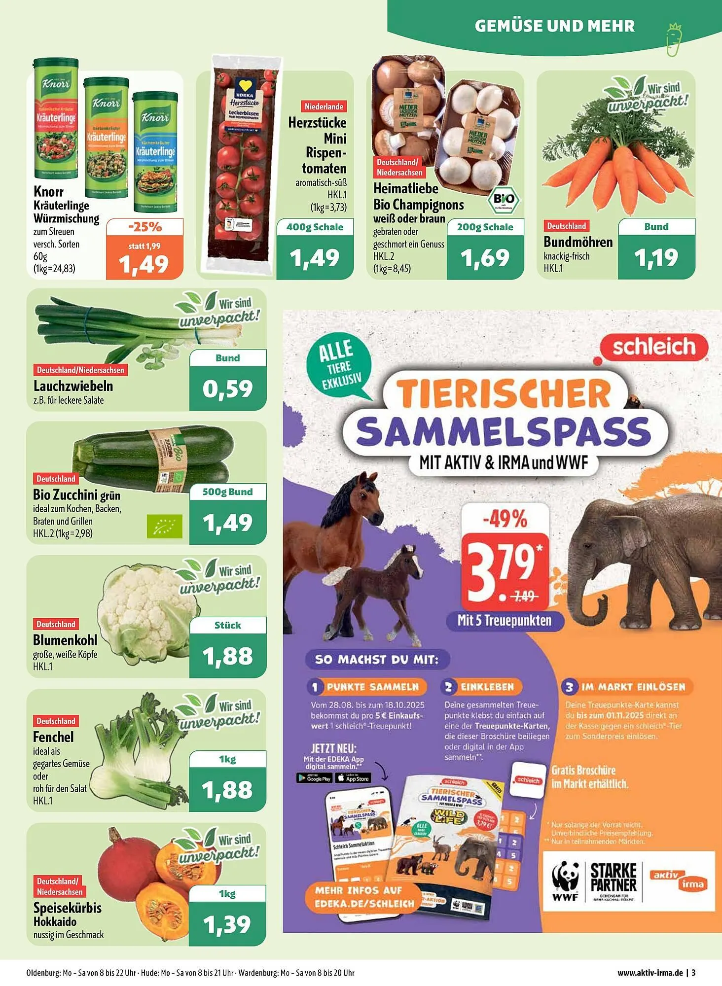 Aktiv Irma Prospekt von 1. September bis 6. September 2025 - Prospekt seite 3