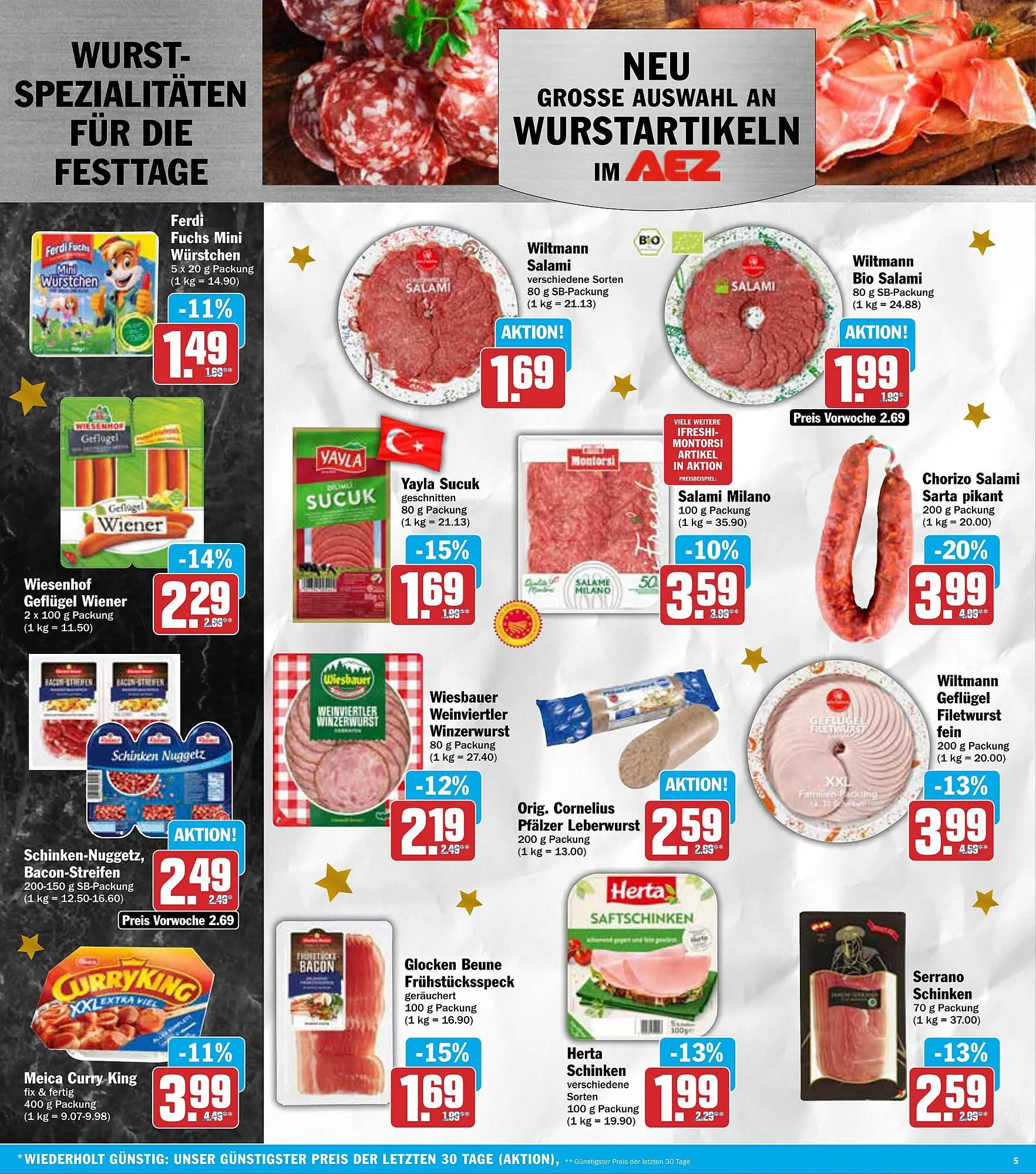 AEZ Prospekt von 8. Dezember bis 13. Dezember 2025 - Prospekt seite 5