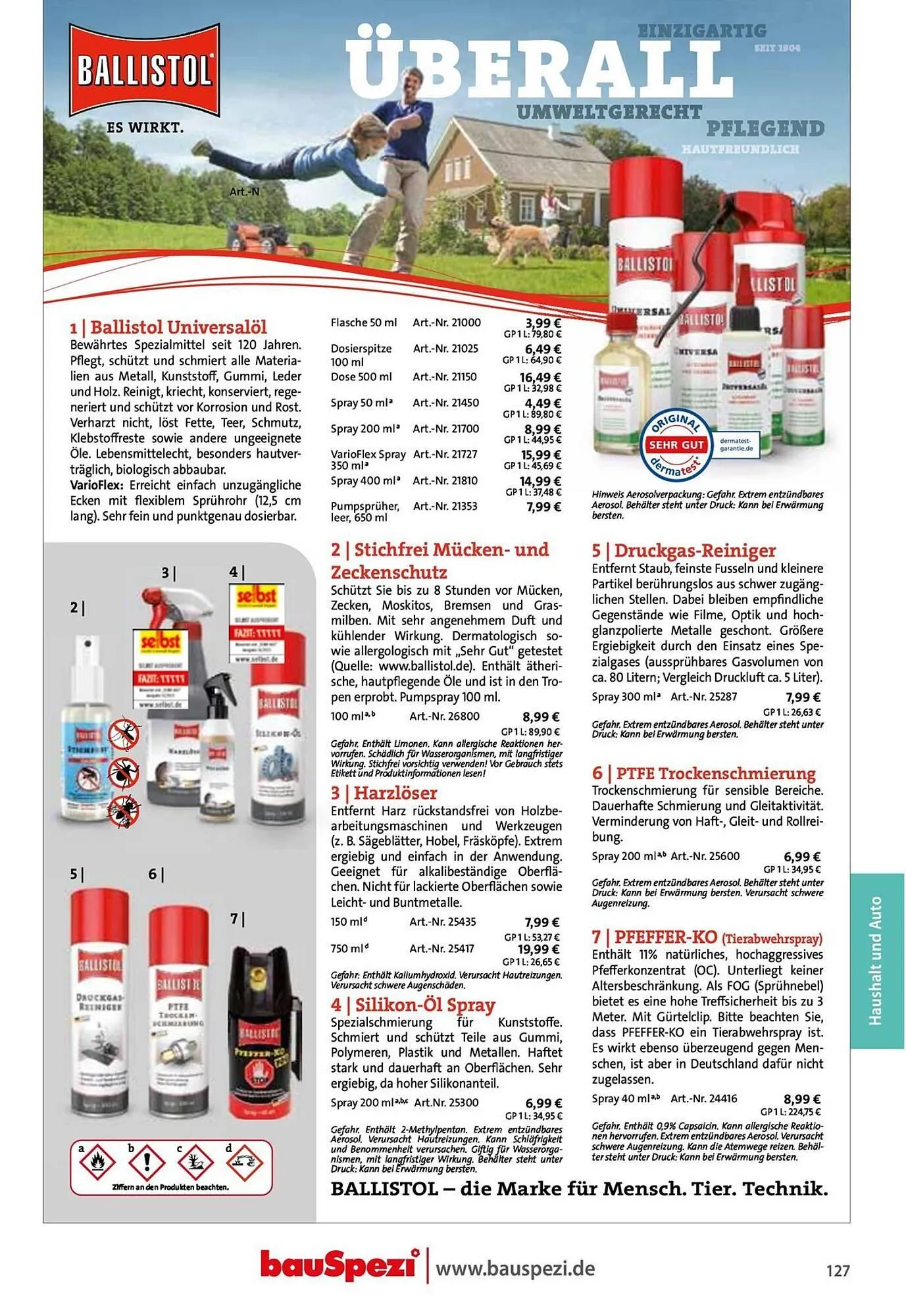 BauSpezi Prospekt von 15. April bis 31. Dezember 2026 - Prospekt seite 129