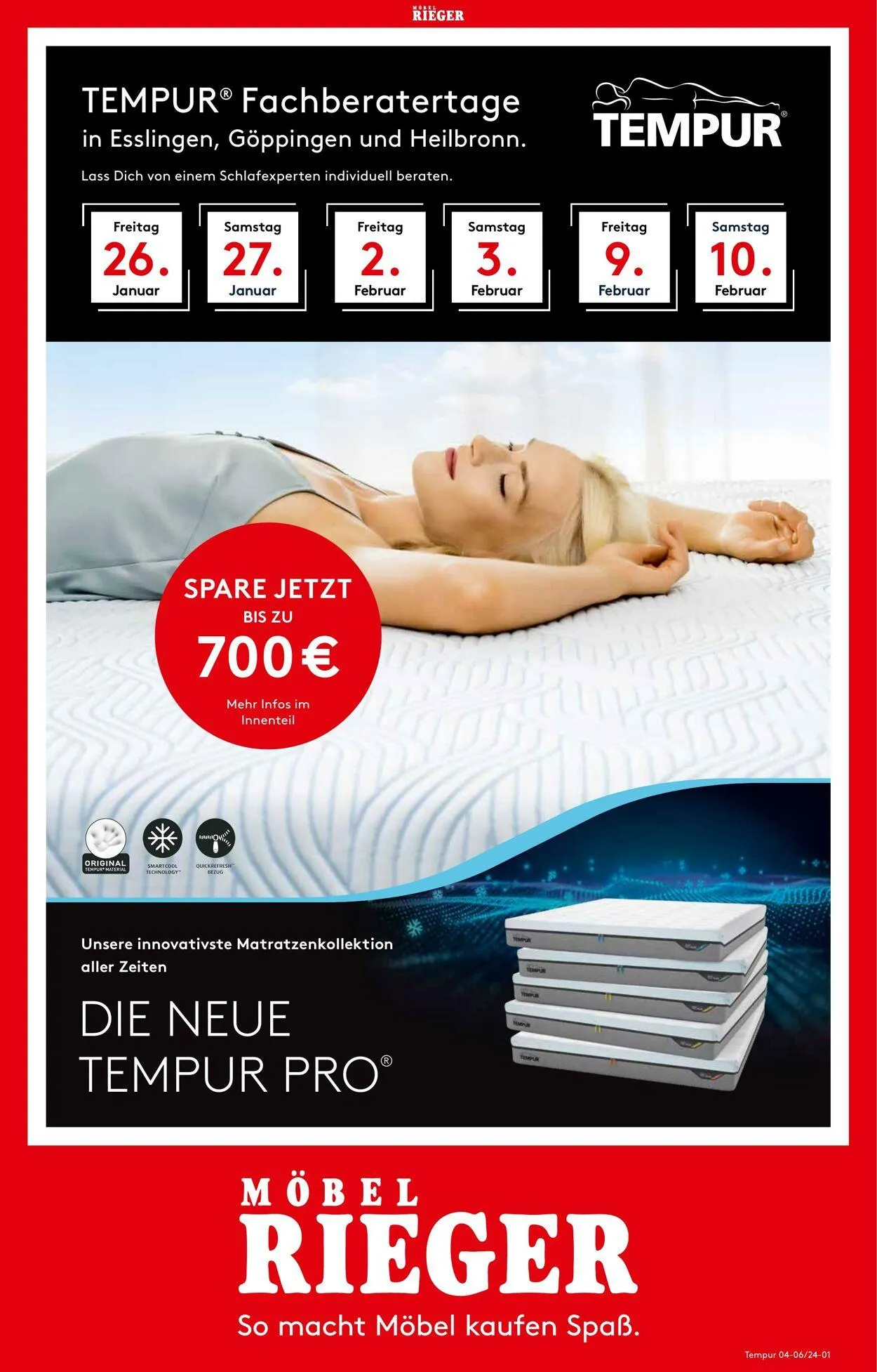 Möbel Rieger Aktueller Prospekt - 1