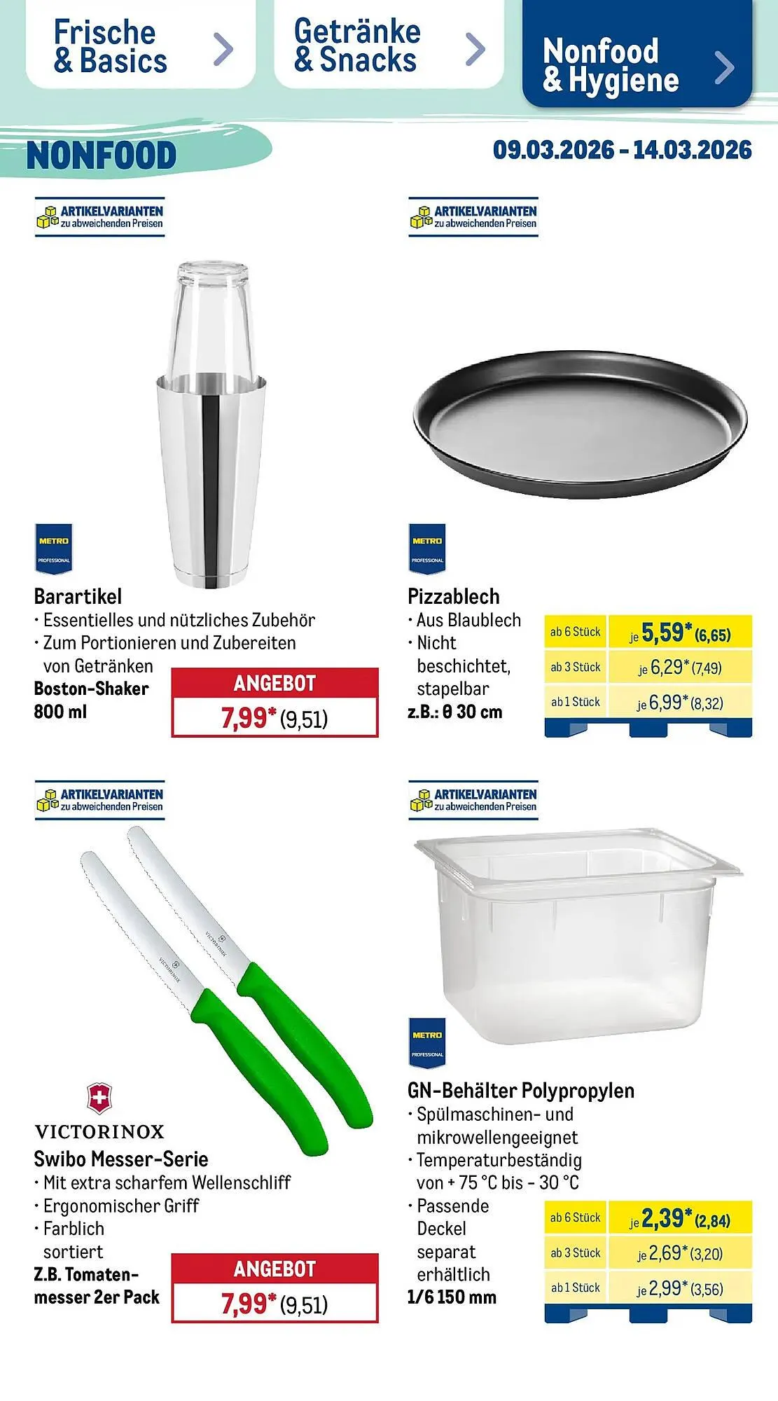 METRO Prospekt von 8. März bis 14. März 2026 - Prospekt seite 40
