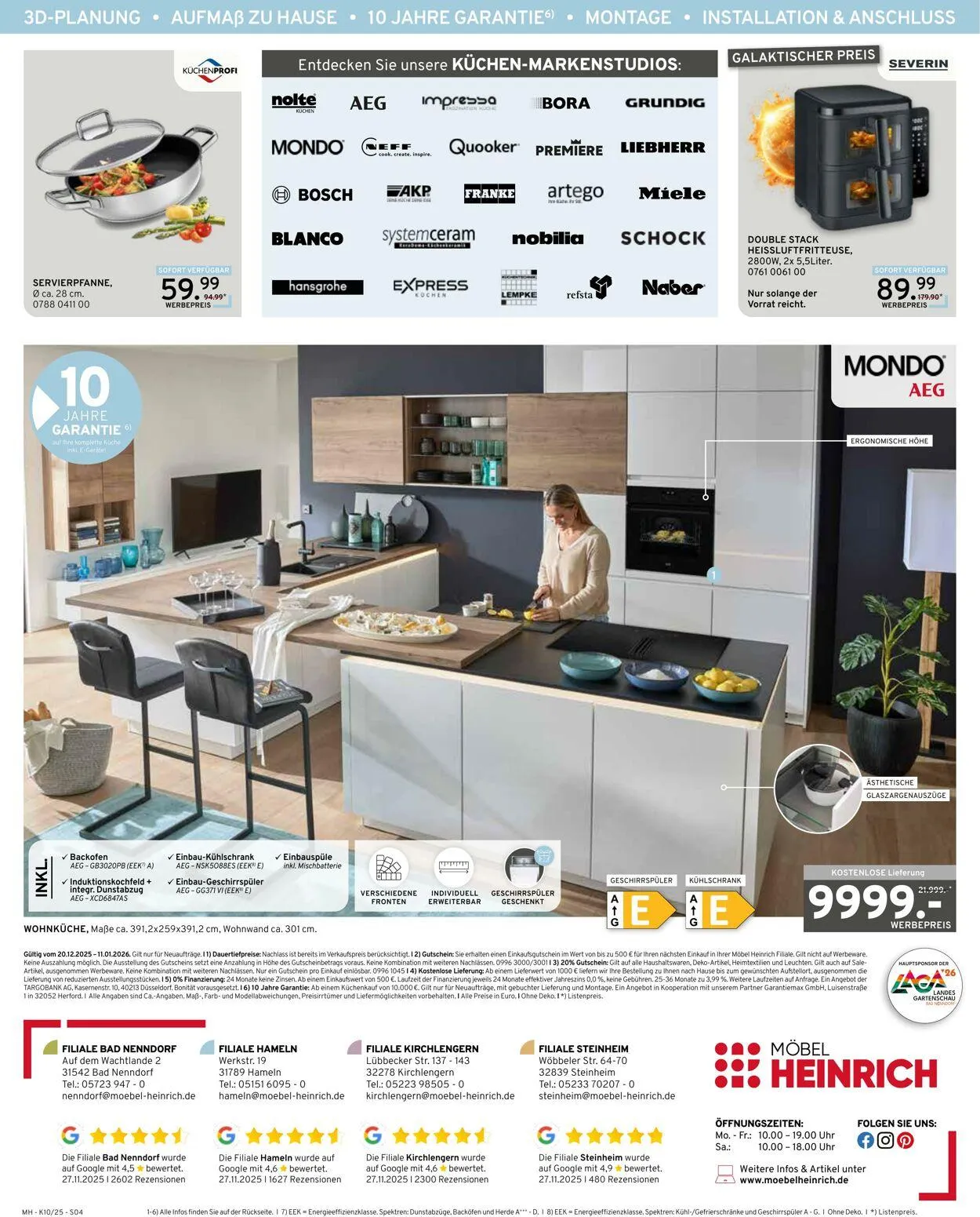 Möbel Heinrich Aktueller Prospekt von 20. Dezember bis 11. Januar 2026 - Prospekt seite 4