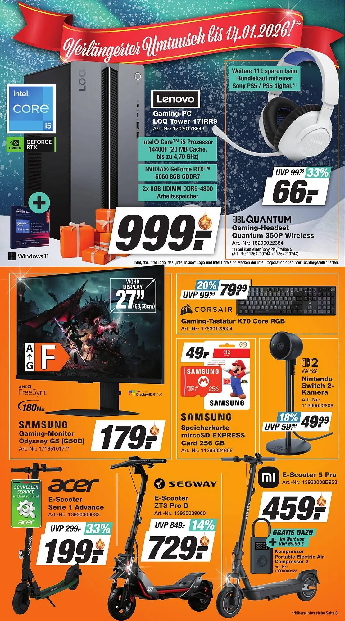 Expert Technomarkt Prospekt von 7. Dezember bis 13. Dezember 2025 - Prospekt seite 19