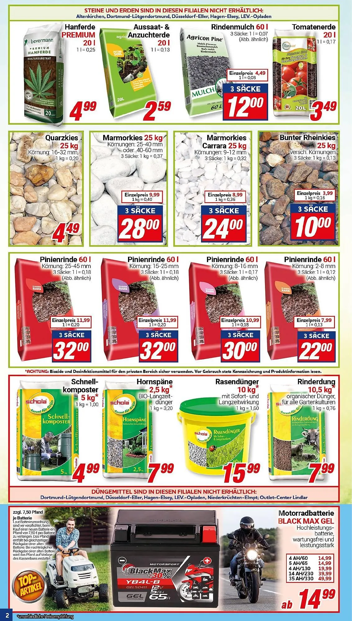 CENTERSHOP Prospekt von 7. April bis 12. April 2025 - Prospekt seite 2