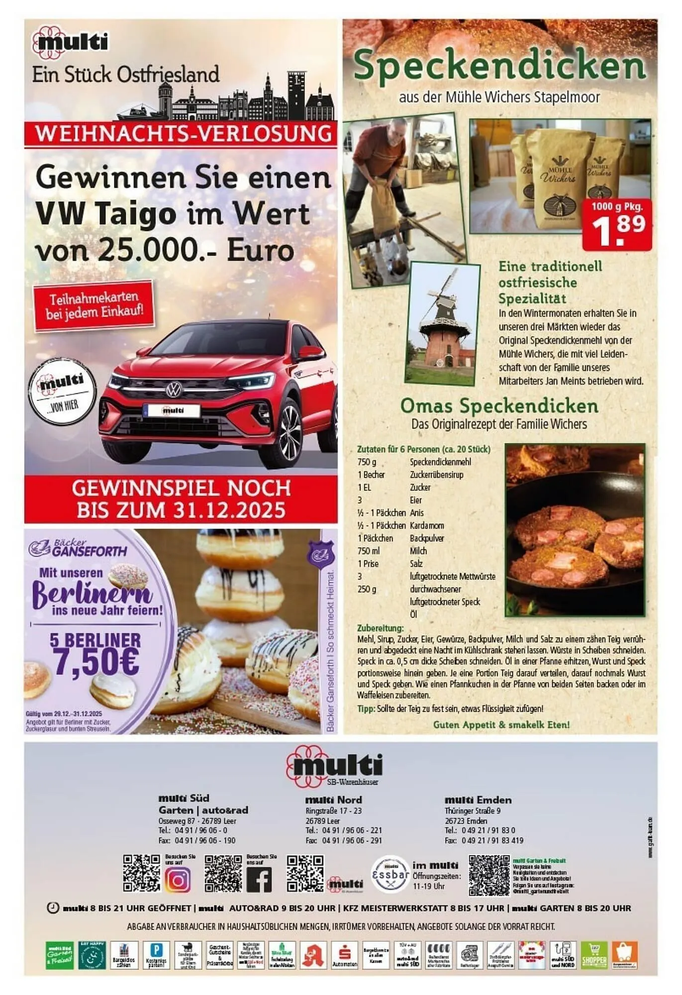 Multi Markt Prospekt von 22. Dezember bis 27. Dezember 2025 - Prospekt seite 20
