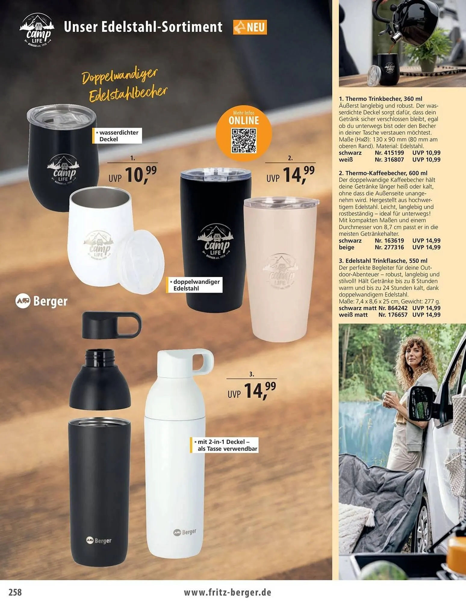 Fritz Berger Prospekt von 27. Mai bis 31. Dezember 2025 - Prospekt seite 258