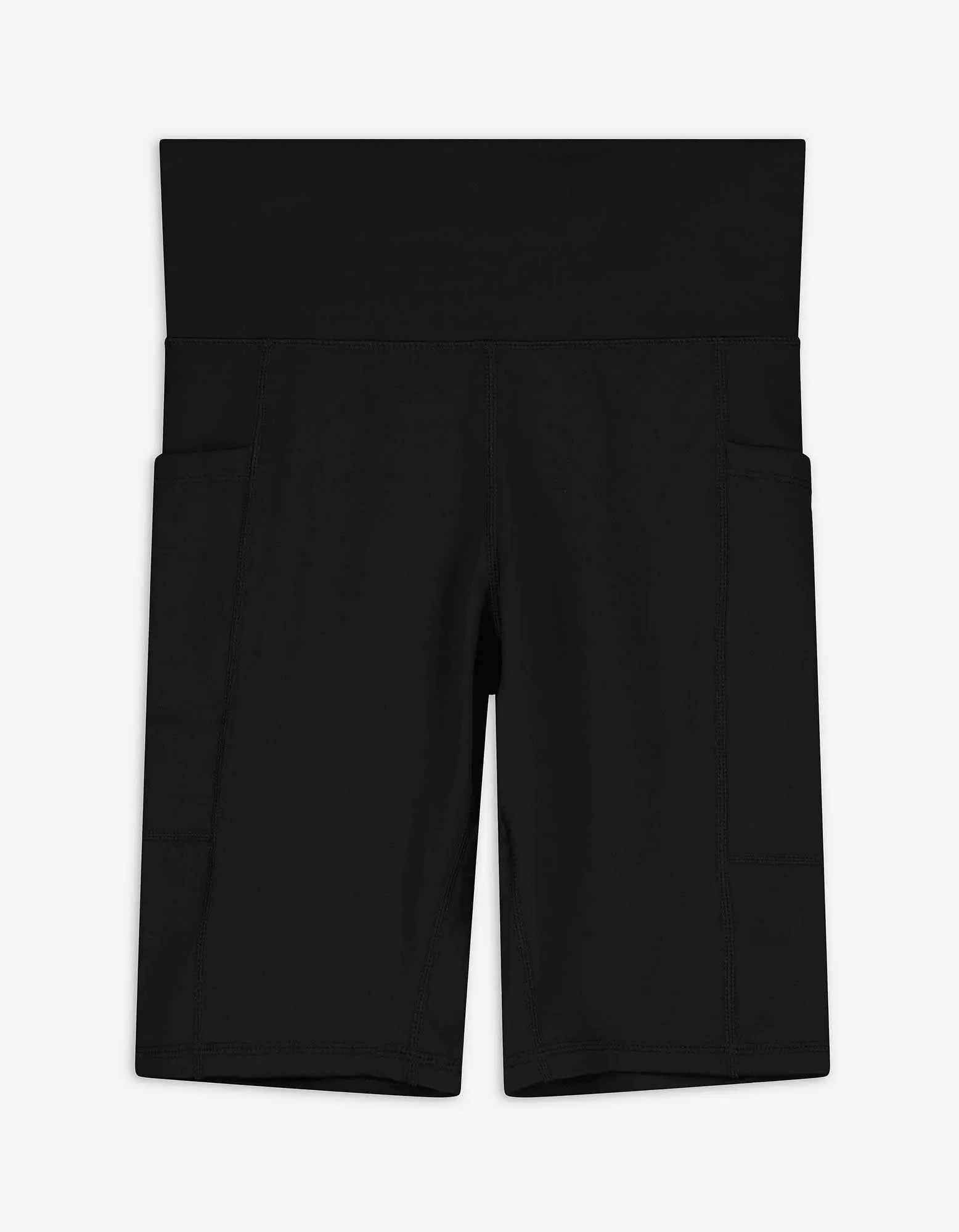 Shorts - einfarbig - schwarz