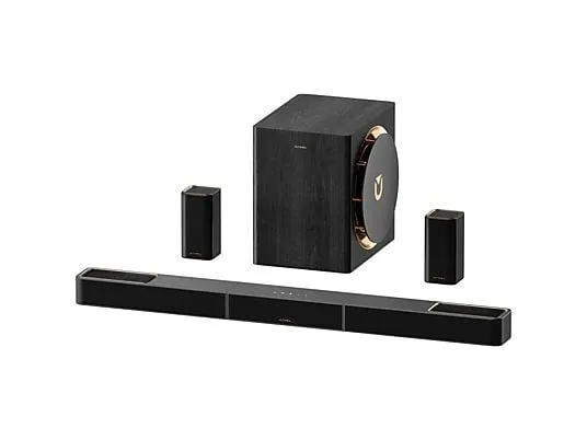 ULTIMEA Skywave X60 - 7.1.4 Sound System mit Dolby Atmos, Soundbar, Schwarz