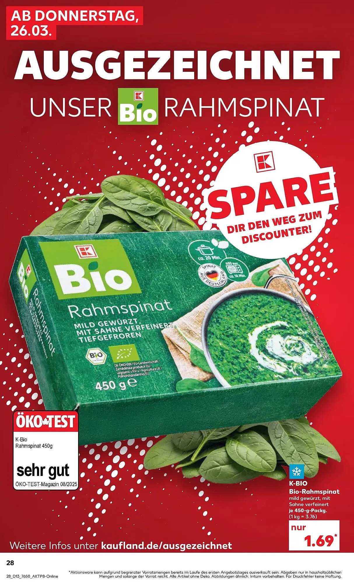 Kaufland Prospekt von 23. März bis 25. März 2026 - Prospekt seite 40